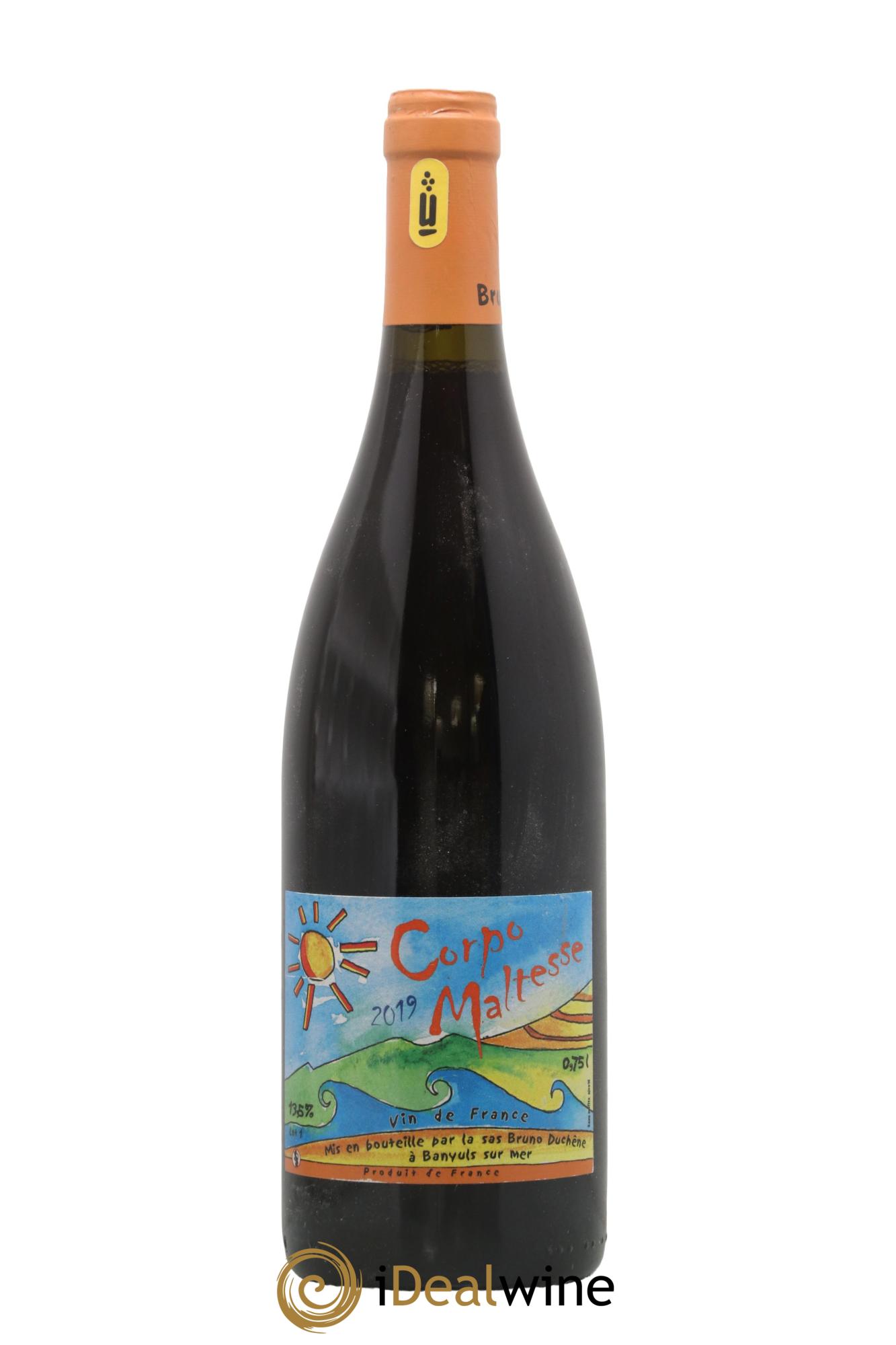 Vin de France Corpo Maltesse Bruno Duchêne 2019 - Posten von 1 Flasche - 0