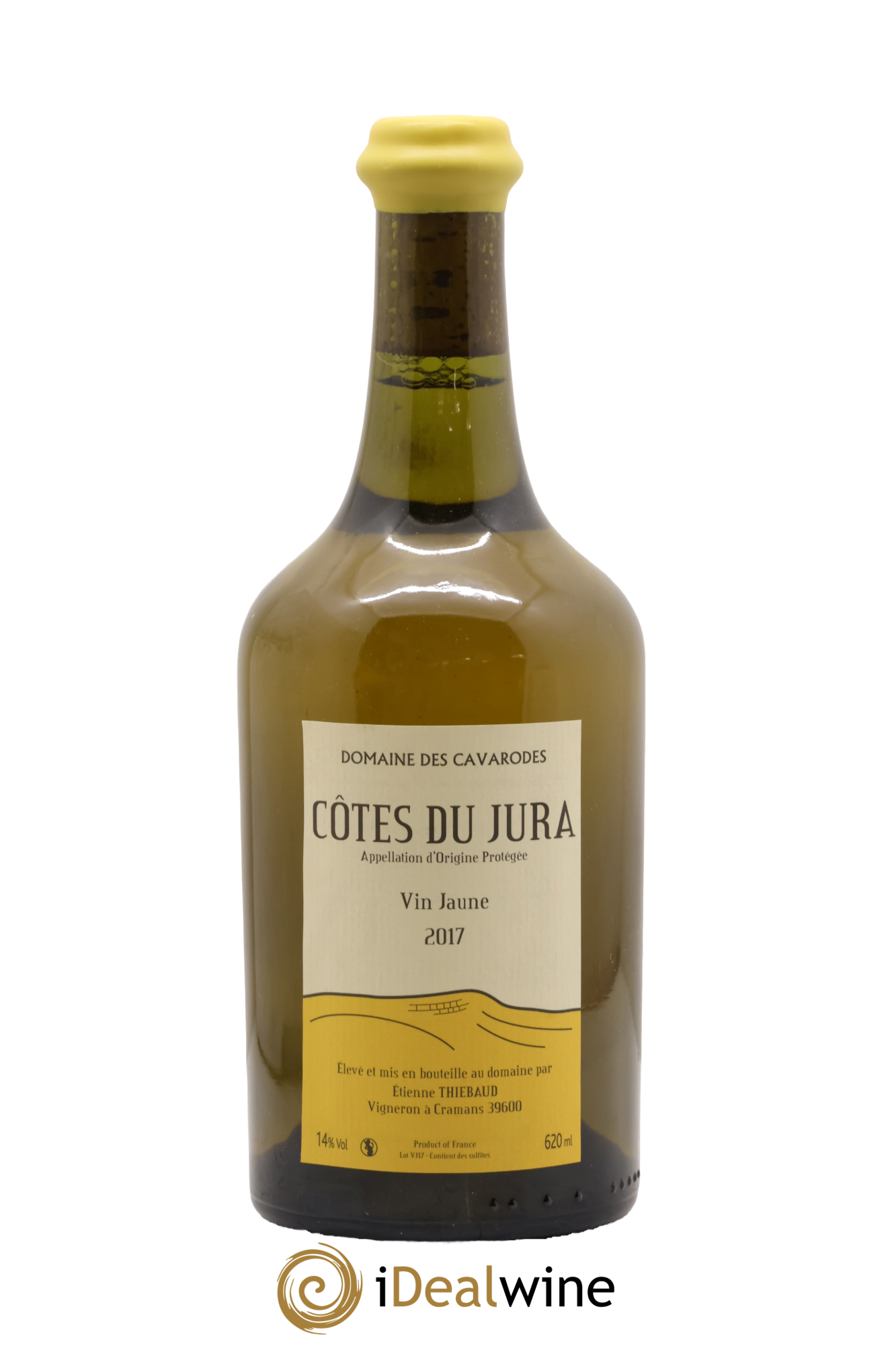 Côtes du Jura Vin Jaune Cavarodes (Domaine des) - Etienne Thiébaud 2017 - Lot de 1 clavelin - 0