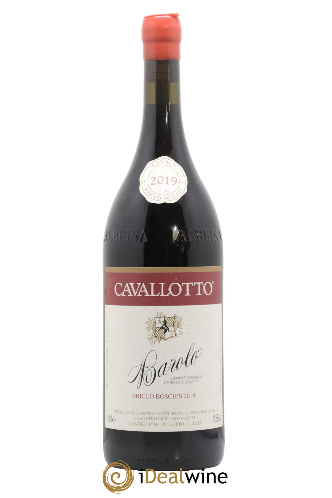 Barolo DOCG Bricco Boschis Cavallotto 2019 - Lot de 1 magnum - 0