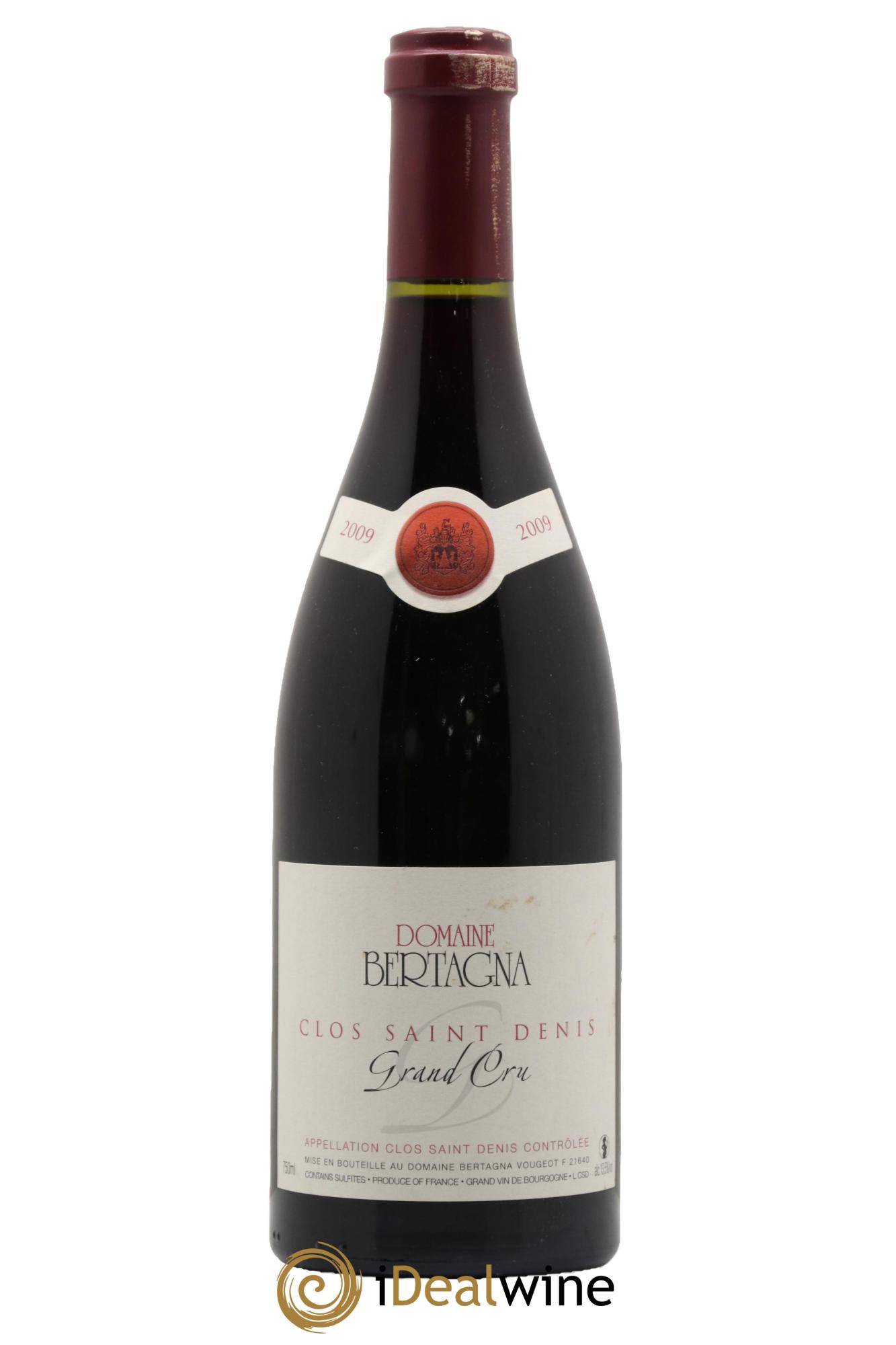 Clos Saint-Denis Grand Cru Bertagna 2009 - Lot de 1 bouteille - 0