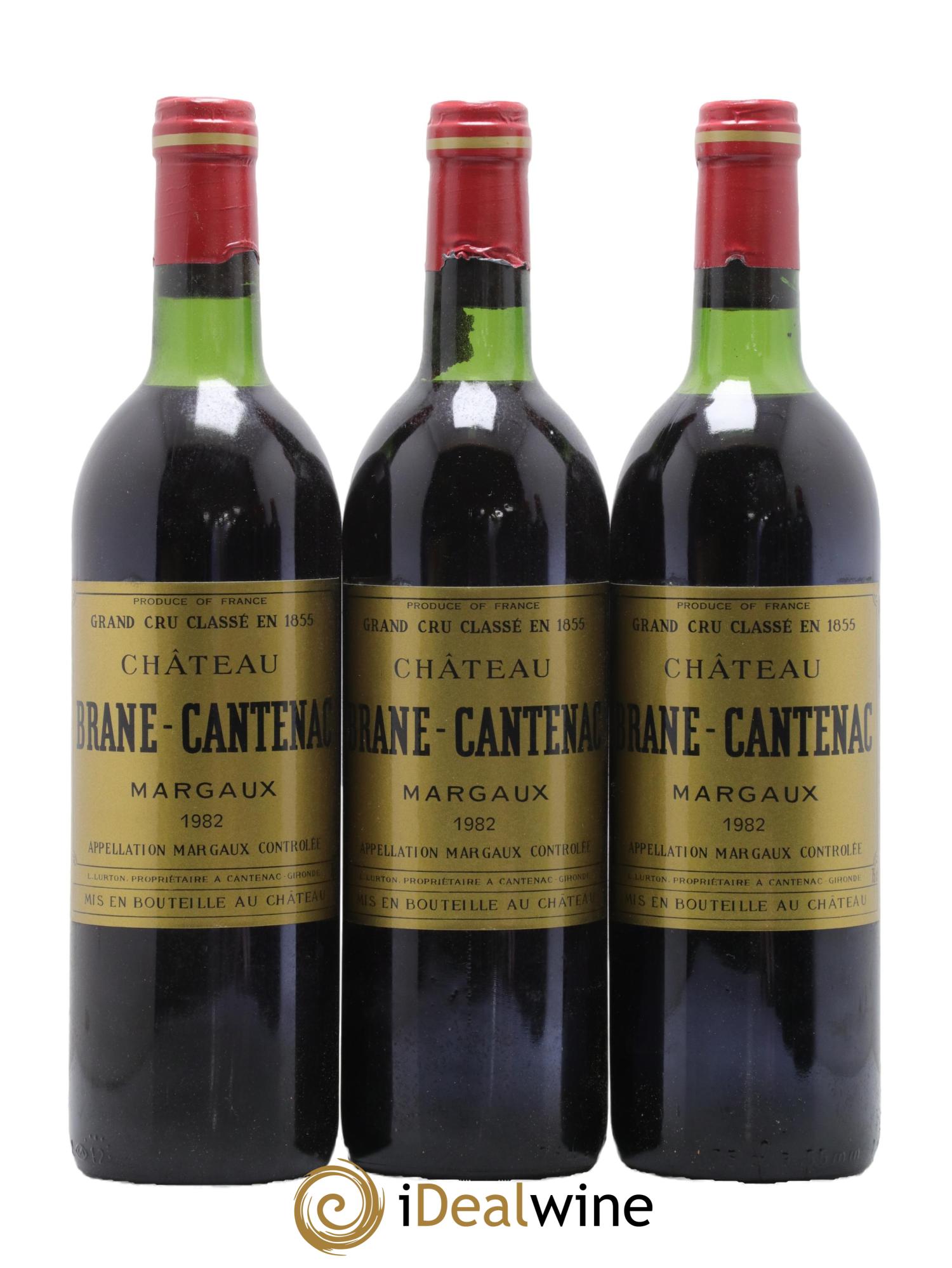 Château Brane Cantenac 2ème Grand Cru Classé 1982 - Lot of 6 bottles - 2