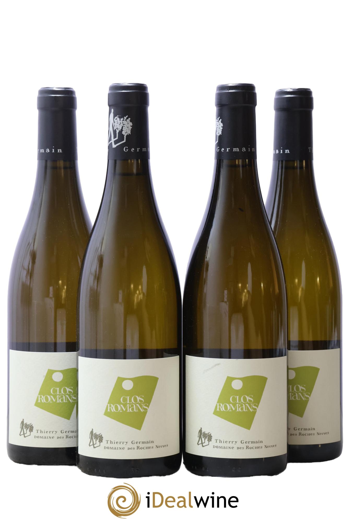 Saumur Clos Romans Domaine des Roches Neuves - Thierry Germain 2018 - Lot de 4 bouteilles - 0
