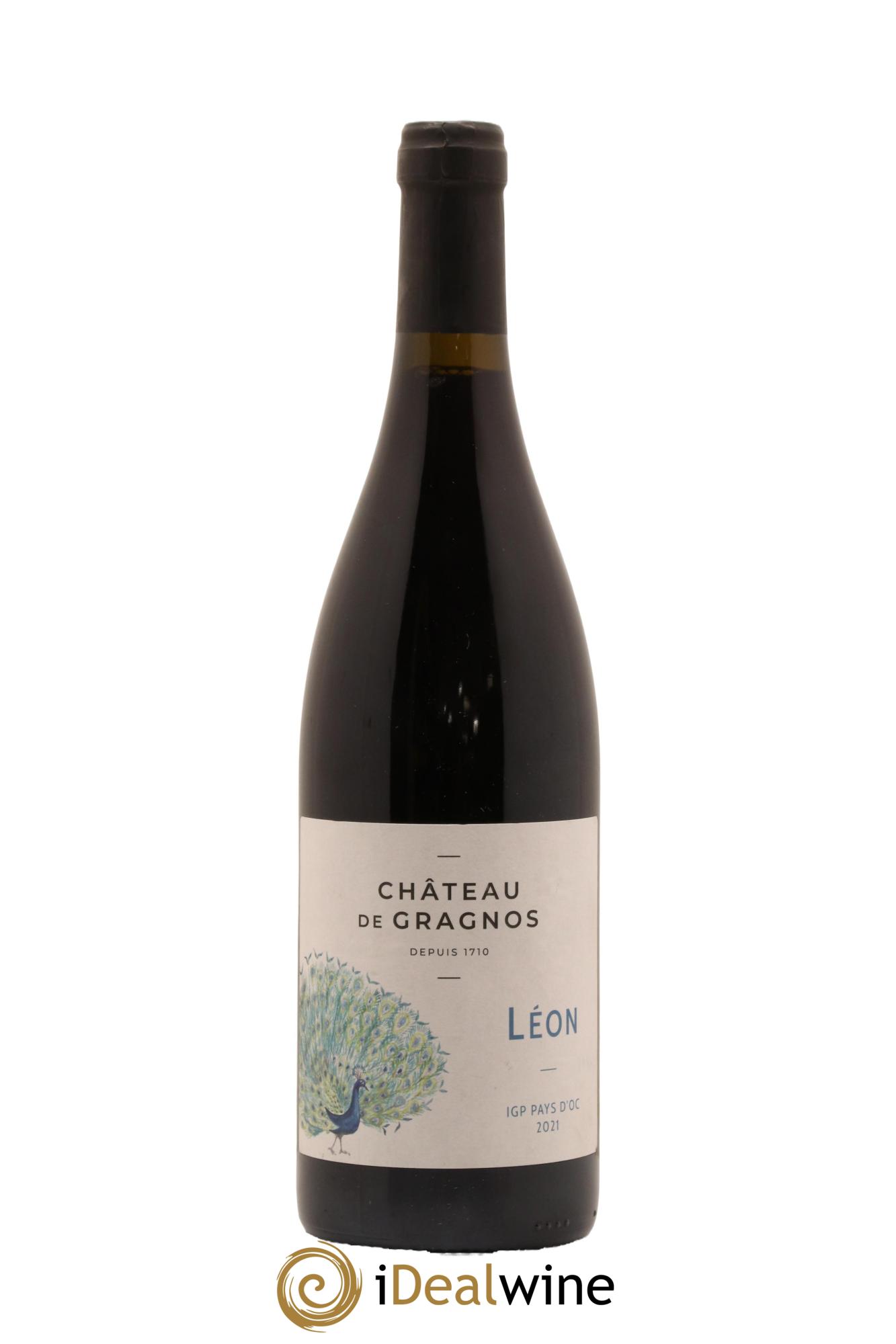 Pays d'Oc Leon Chateau de Gragnos 2021 - Lot de 1 bouteille - 0