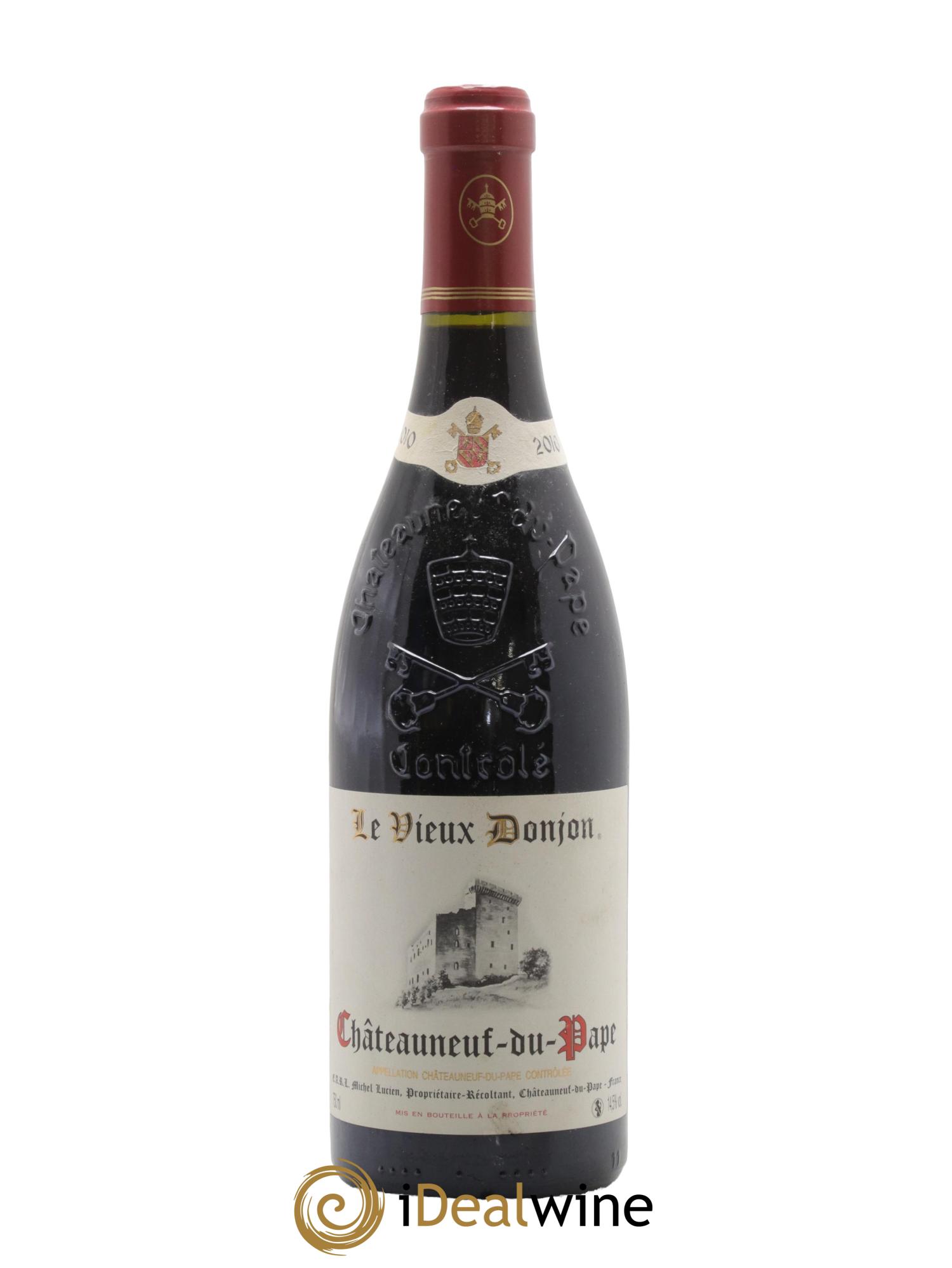 Châteauneuf-du-Pape Le Vieux Donjon Michel Lucien 2010 - Lot de 1 bouteille - 0