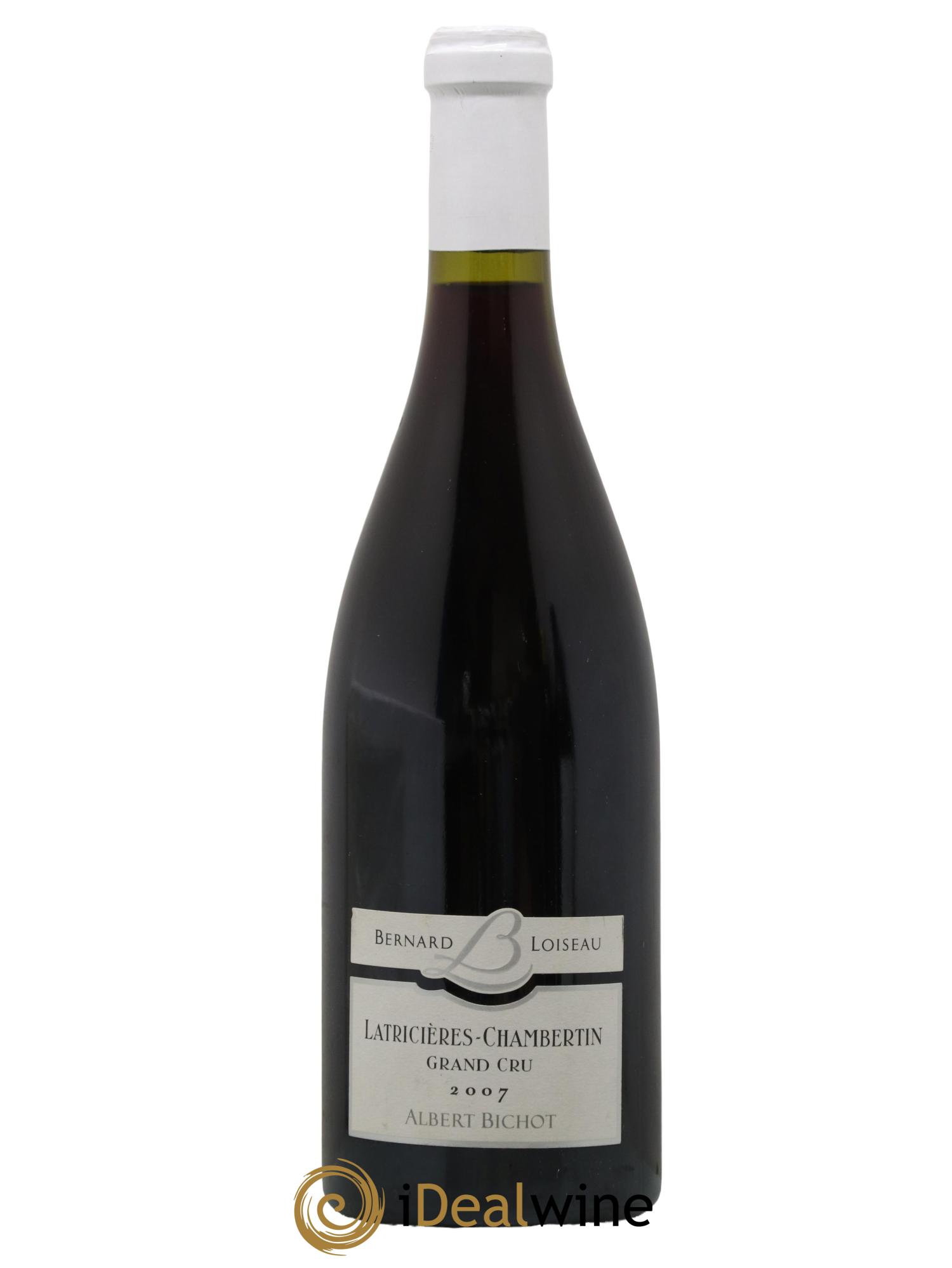 Latricières-Chambertin Grand Cru Maison Albert Bichot Bernard Loiseau 2007 - Lot de 1 bouteille - 0