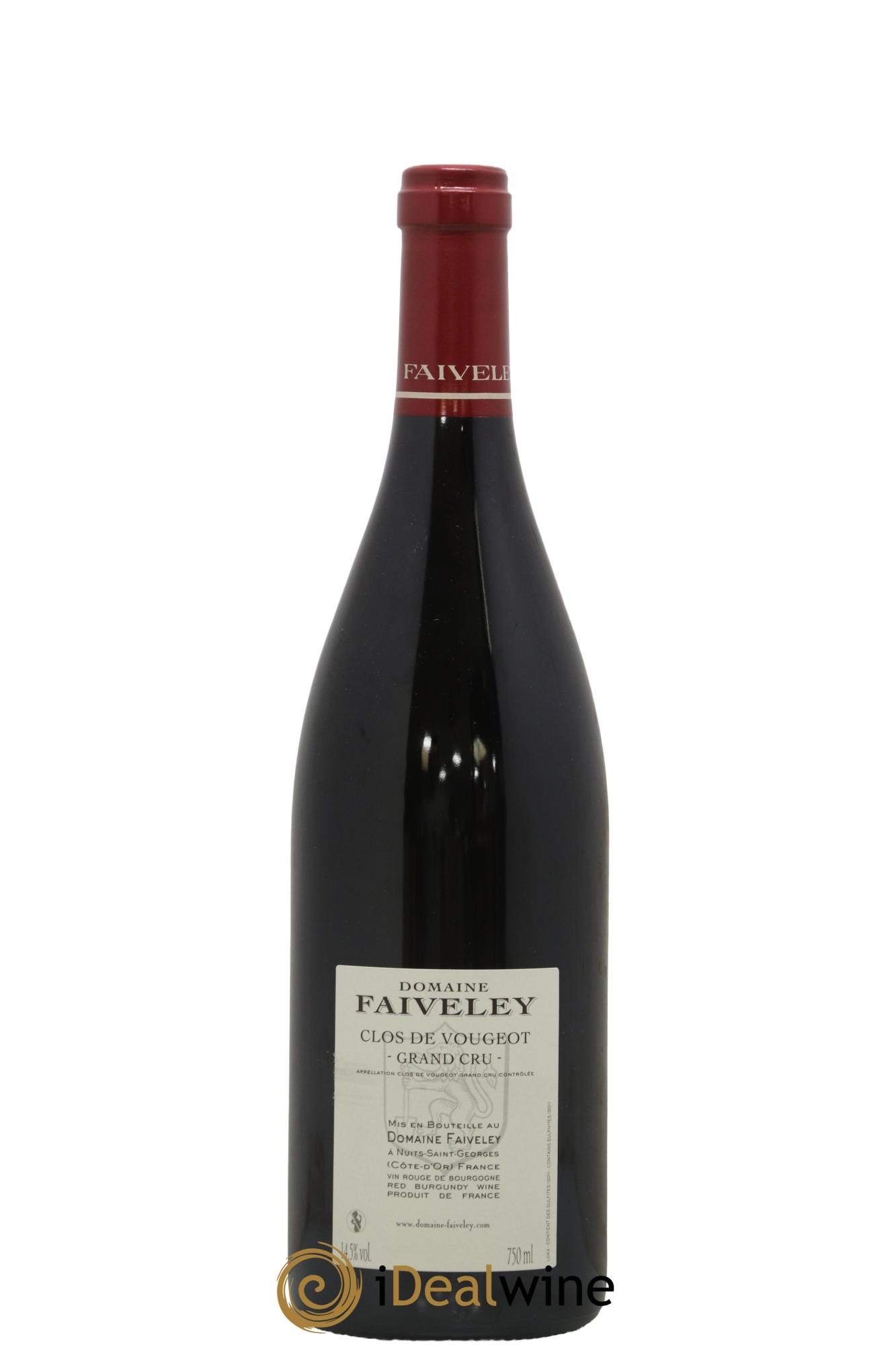 Clos de Vougeot Grand Cru Faiveley 2020 - Posten von 1 Flasche - 1
