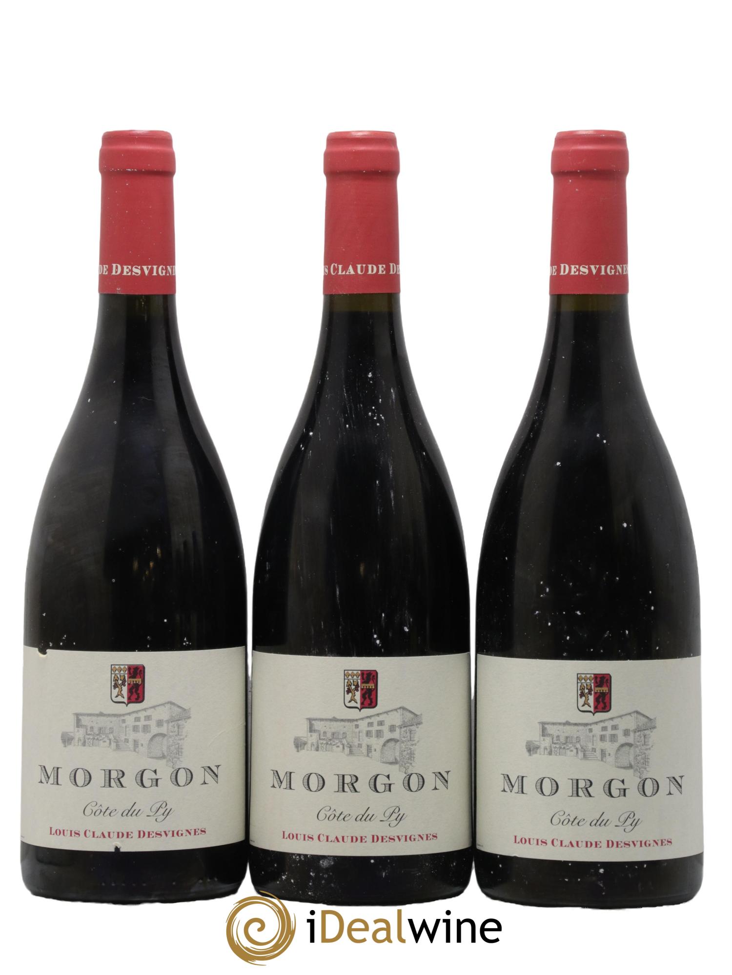 Morgon Côte du Py Louis-Claude Desvignes 2015 - Lot de 3 bouteilles - 0
