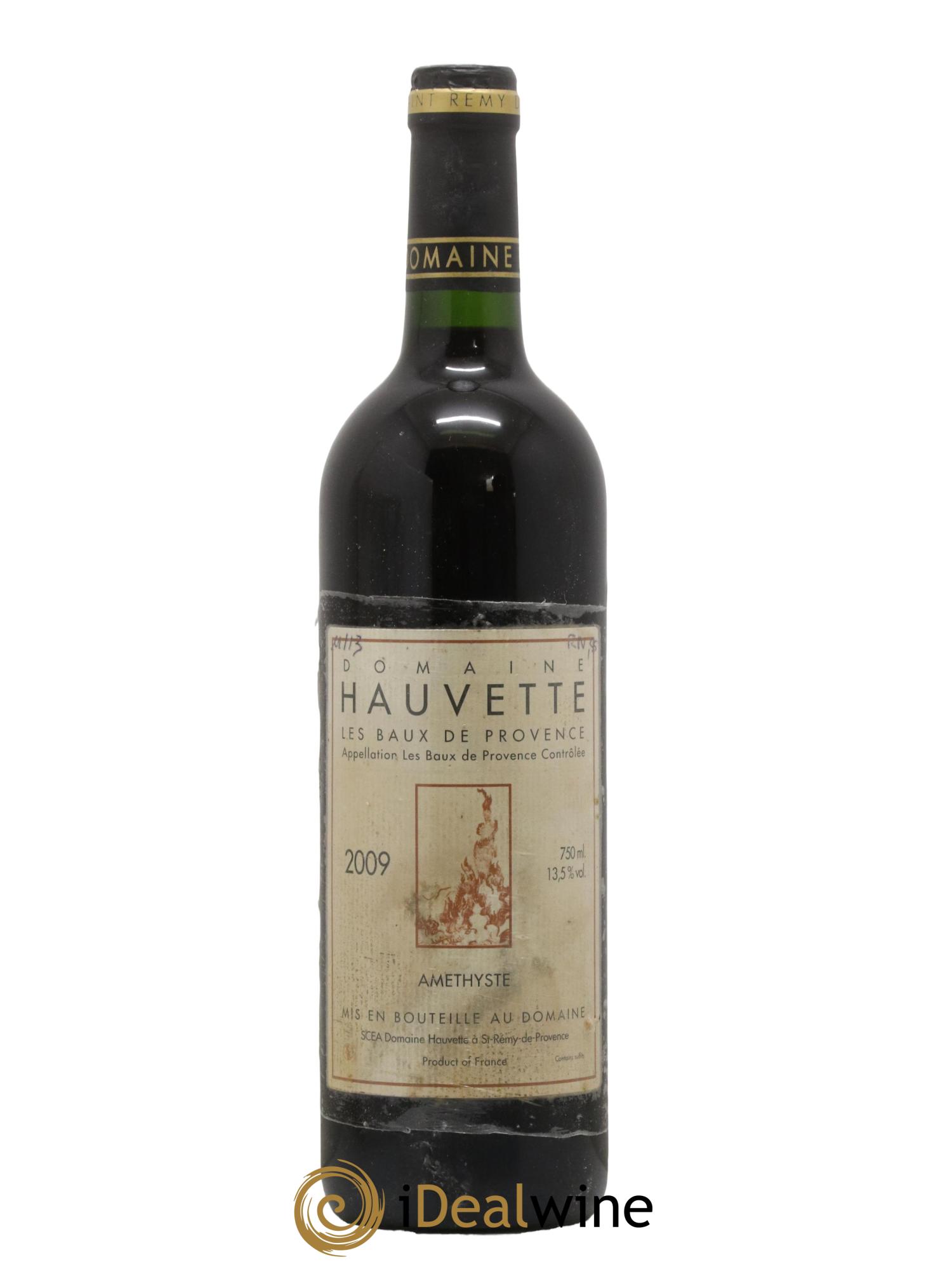 Alpilles Améthyste Hauvette (Domaine) 2009 - Lot de 1 bouteille - 0