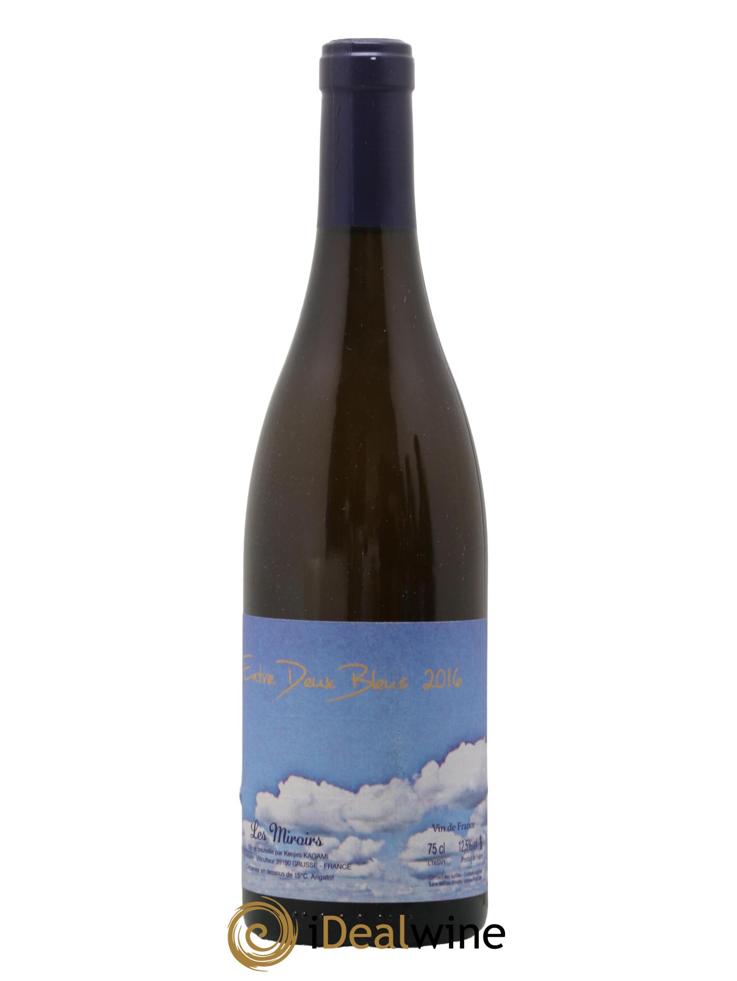 Vin de France Entre Deux Bleus Les saugettes Kenjiro Kagami - Domaine des Miroirs 2016 - Lot de 1 bouteille - 0
