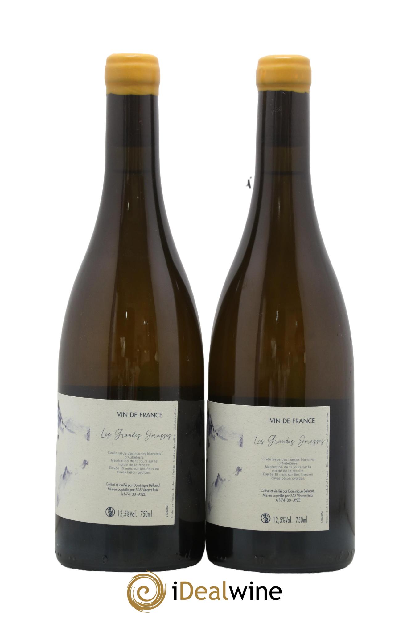 Vin de France Les Grandes Jorasses Domaine Belluard Les Grandes Jorasses Belluard 2020 - Lotto di 2 bottiglie - 1