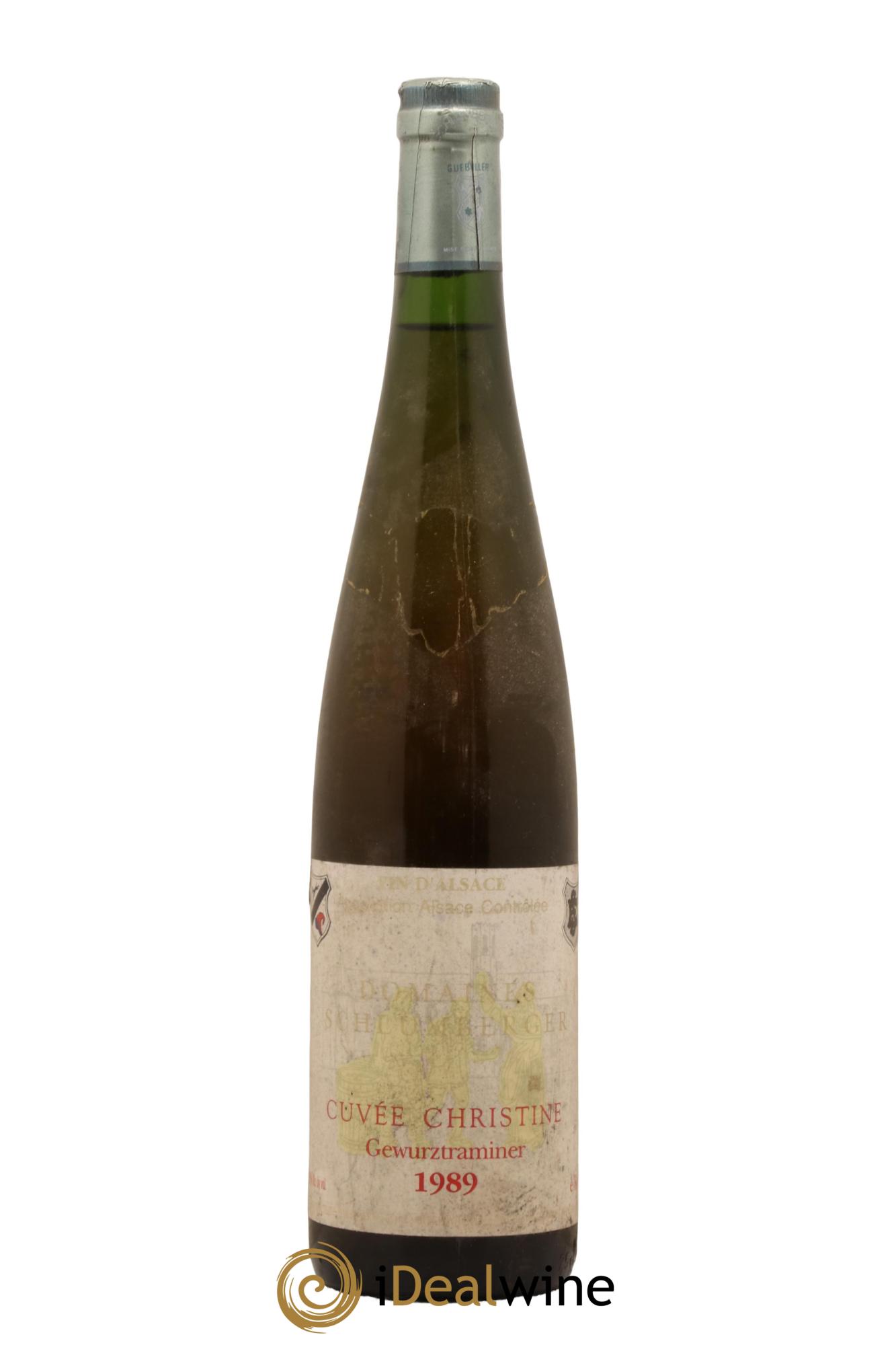Gewurztraminer Cuvée Christine Schlumberger 1976 - Lot de 1 bouteille - 0