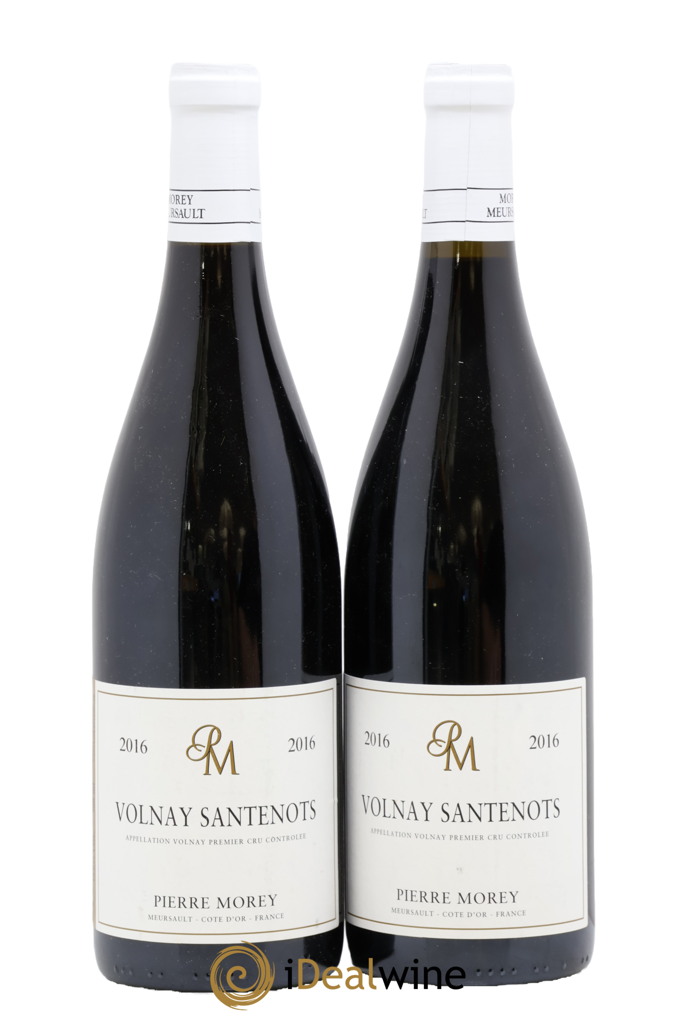 Volnay 1er Cru Les Santenots Pierre Morey (Domaine) 2016 - Lotto di 2 bottiglie - 0