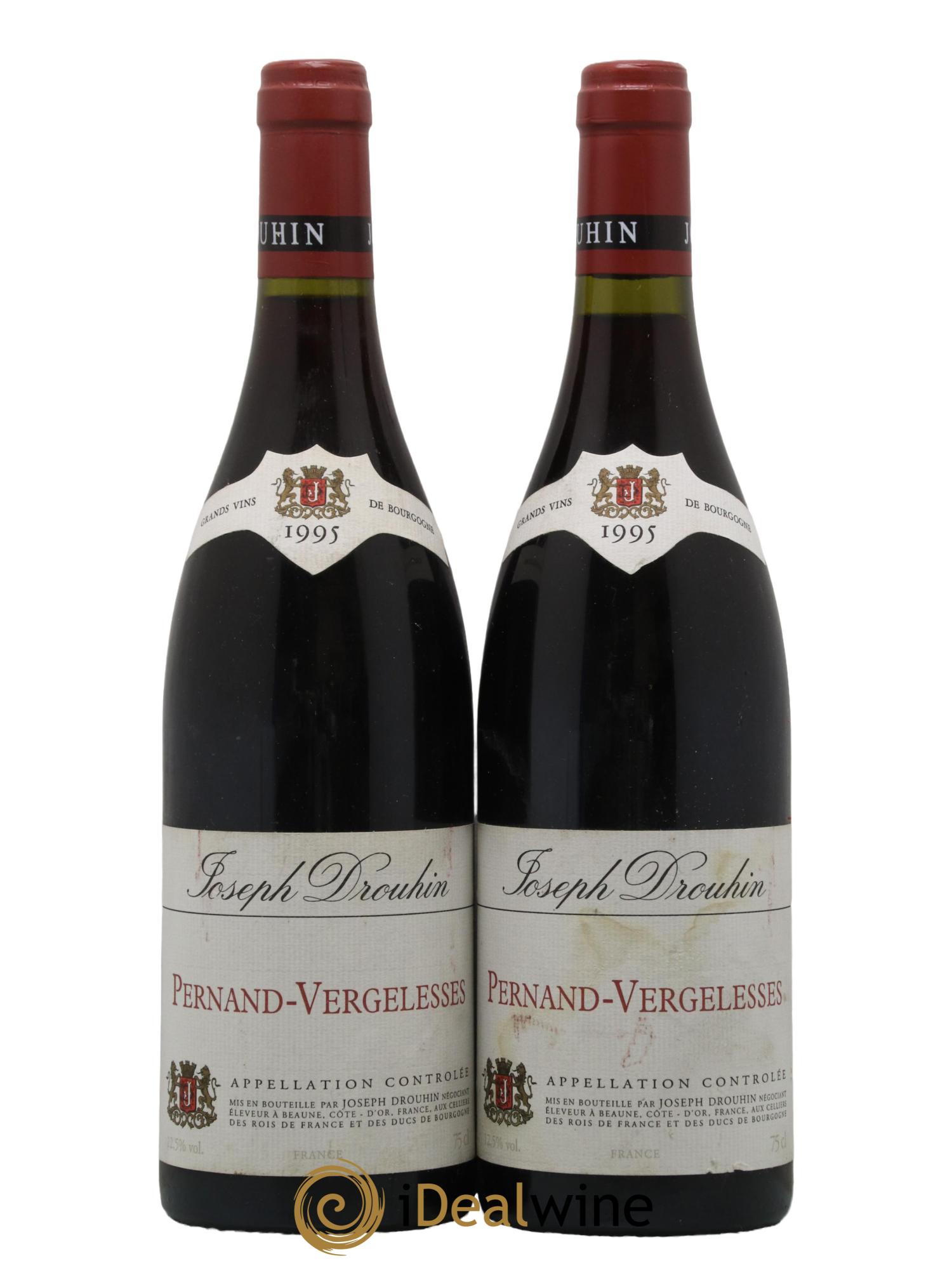 Pernand-Vergelesses Joseph Drouhin 1995 - Lot de 2 bouteilles - 0