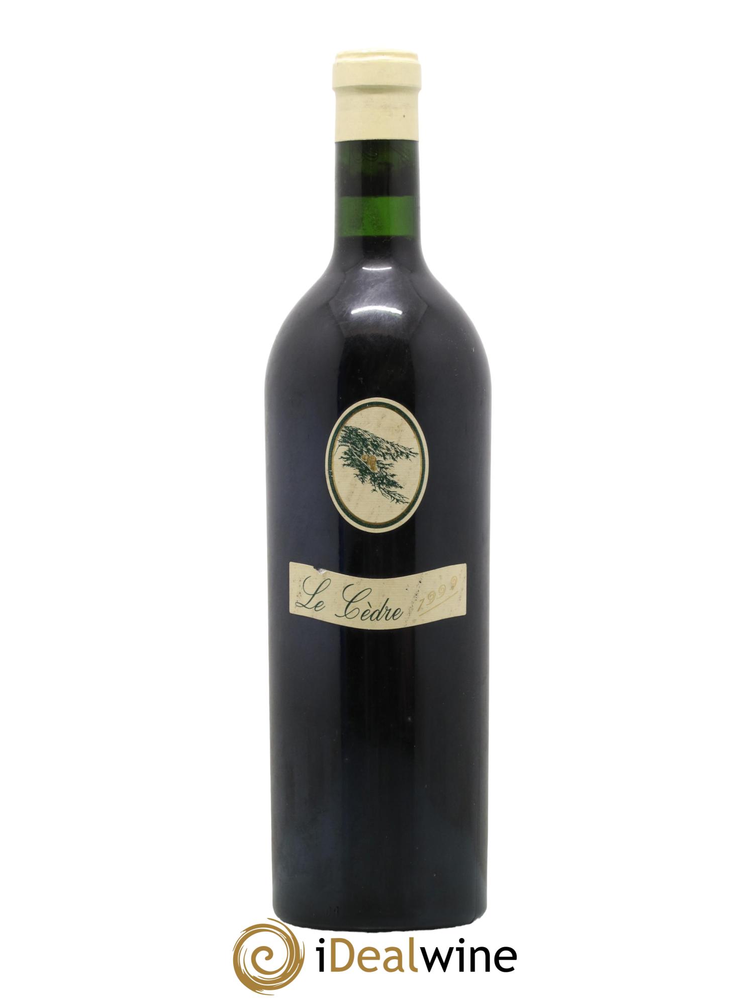 Cahors Château du Cèdre Cuvée Le Cèdre Pascal et Jean-Marc Verhaeghe 1999 - Lot de 1 bouteille - 0
