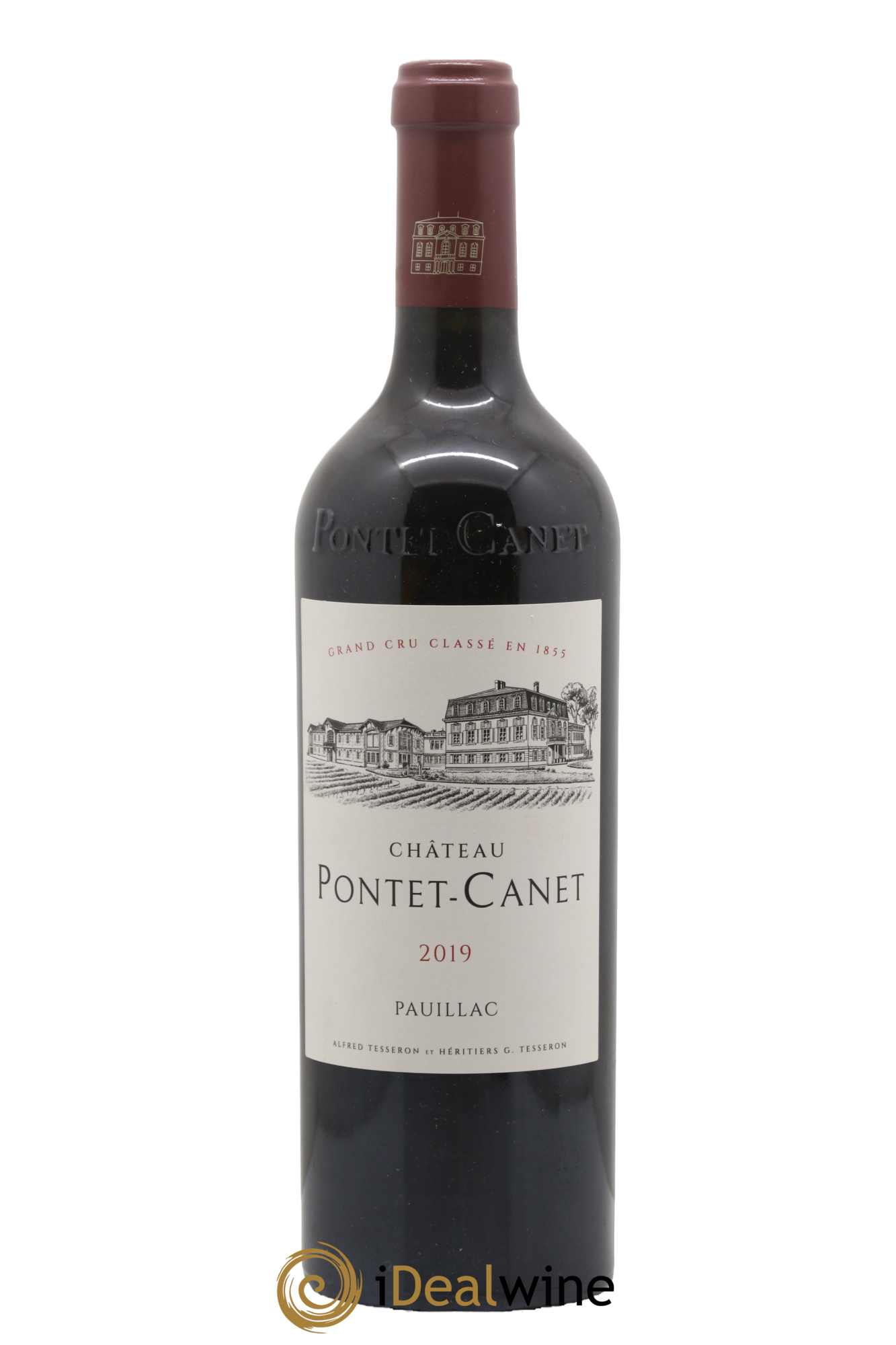 Château Pontet Canet 5ème Grand Cru Classé 2019 - Lot de 1 bouteille - 0