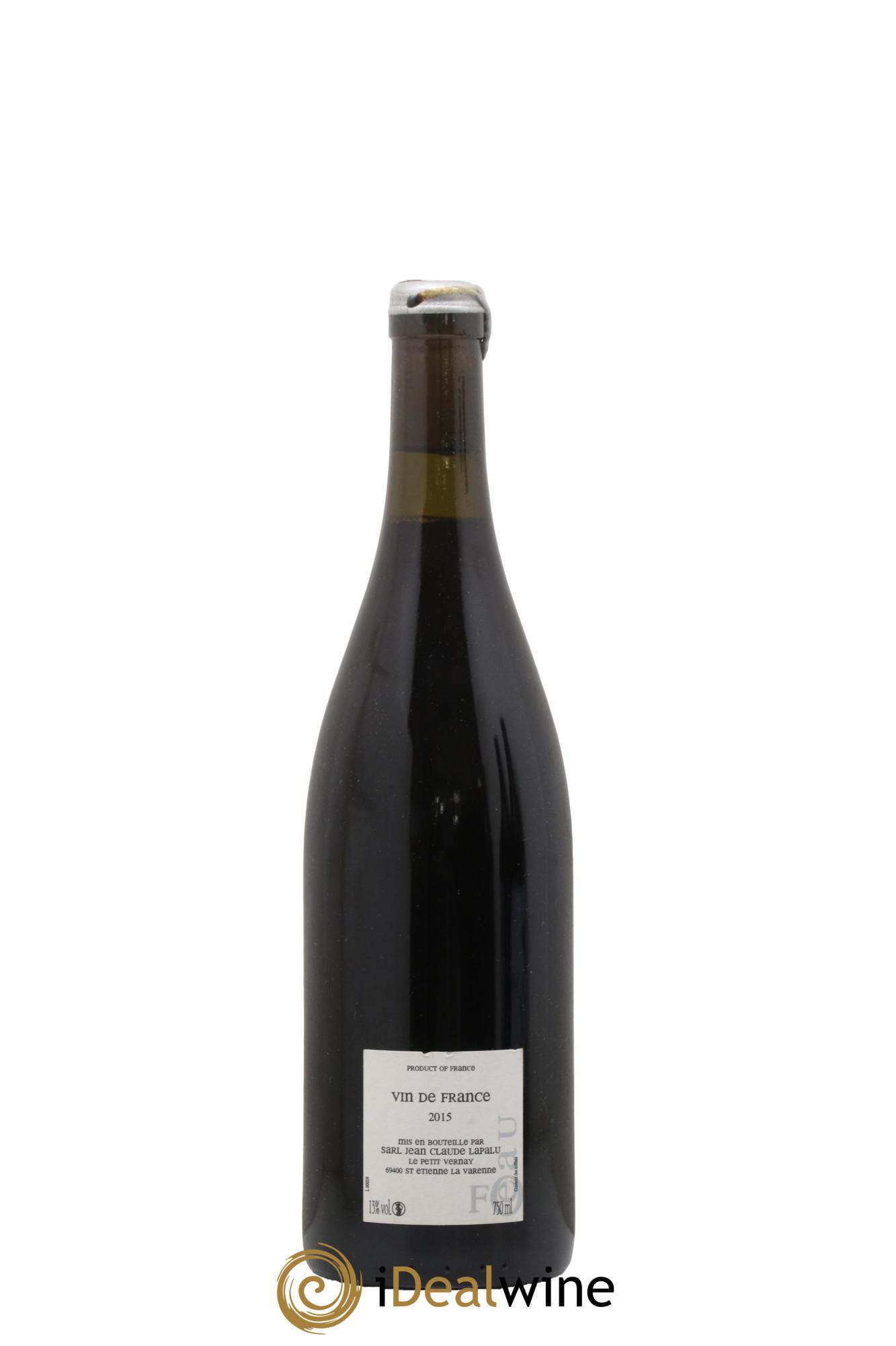 Vin de France Eau Forte Jean-Claude Lapalu 2015 - Lot de 1 bouteille - 1