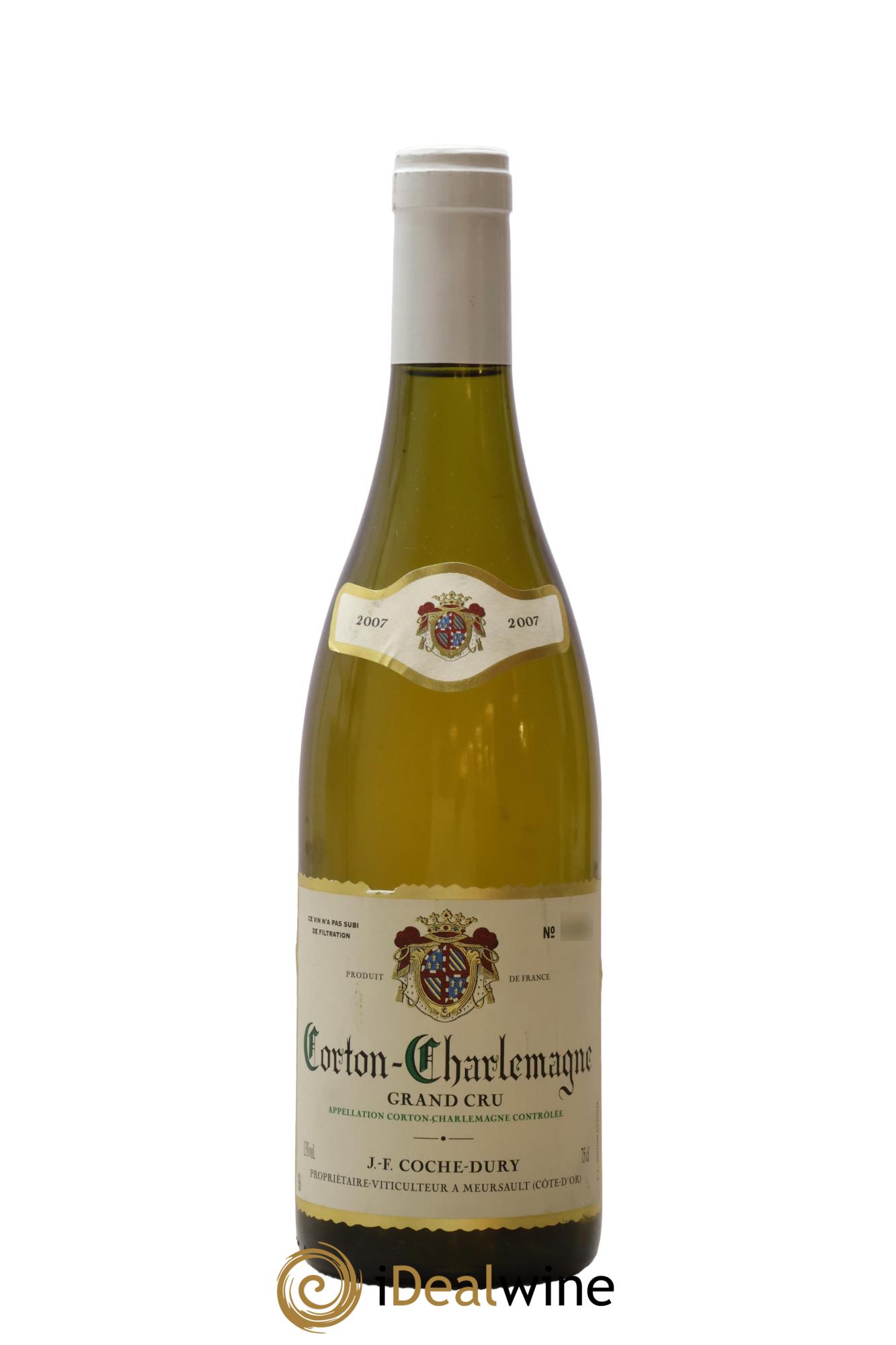 Corton-Charlemagne Grand Cru Coche Dury (Domaine) 2007 - Lot of 1 bottle - 0