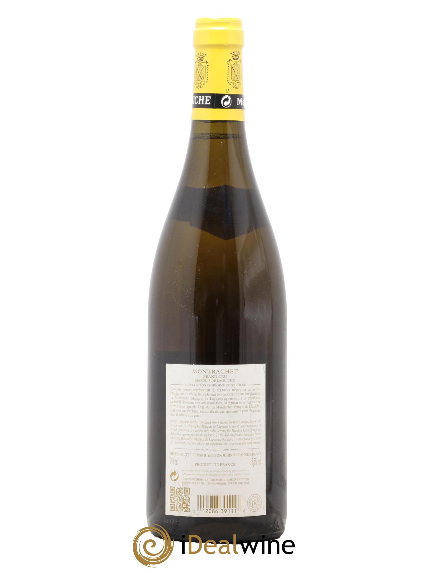 Montrachet Grand Cru Marquis de Laguiche Joseph Drouhin 2003 - Lot de 1 bouteille - 1