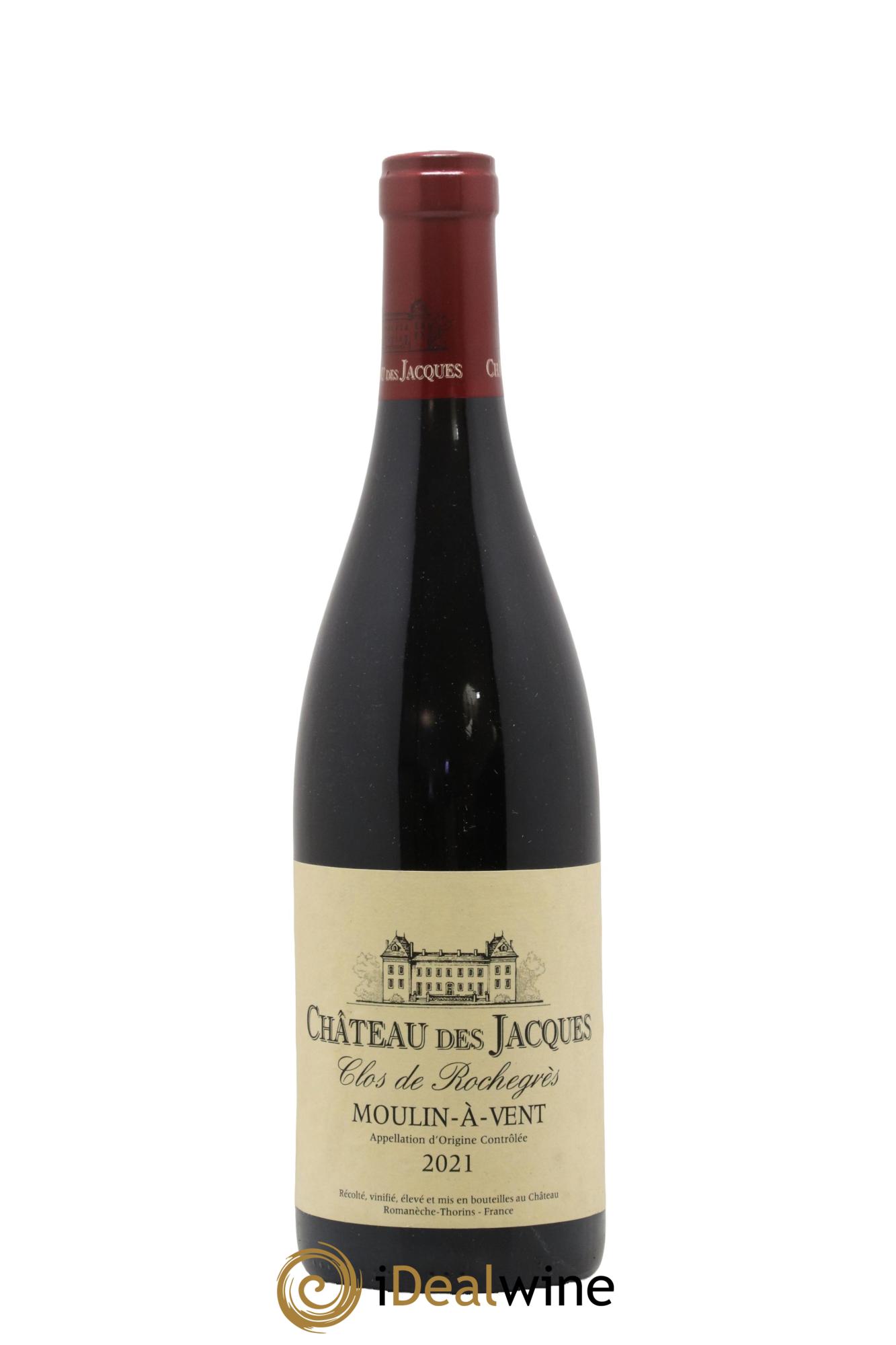 Moulin à Vent Clos de Rochegrès Château des Jacques 2021 - Lot of 1 bottle - 0