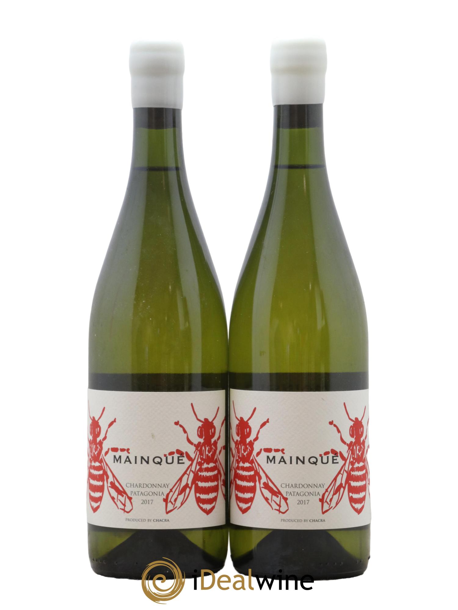 Patagonie Bodega Chacra Mainque Chardonnay 2017 - Lot de 2 bouteilles - 0