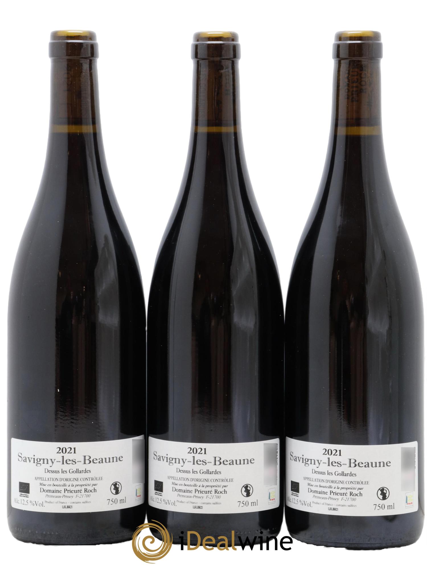 Savigny-lès-Beaune Dessus Les Gollardes Prieuré Roch 2021 - Lot de 3 bouteilles - 1