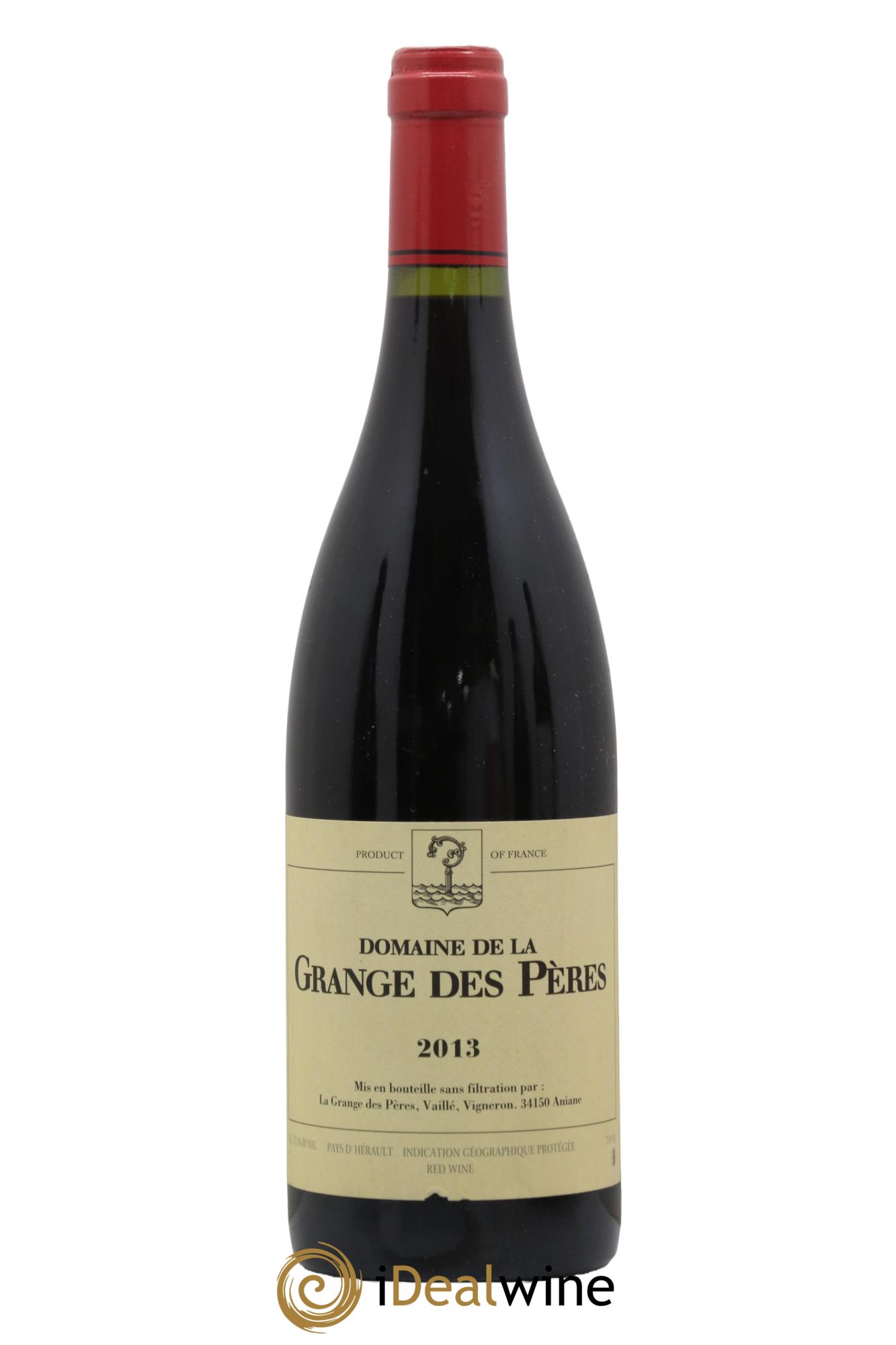 IGP Pays d'Hérault Grange des Pères Laurent Vaillé 2013 - Lotto di 1 bottiglia - 0