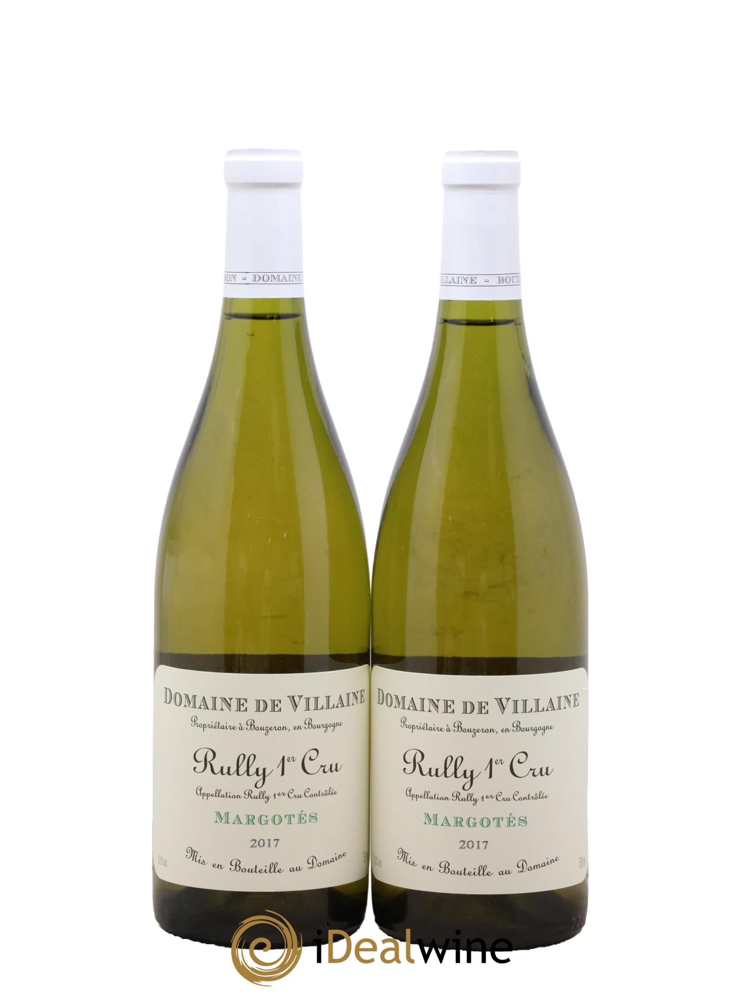 Rully 1er Cru Les Margotés Domaine de Villaine 2017 - Lotto di 2 bottiglie - 0