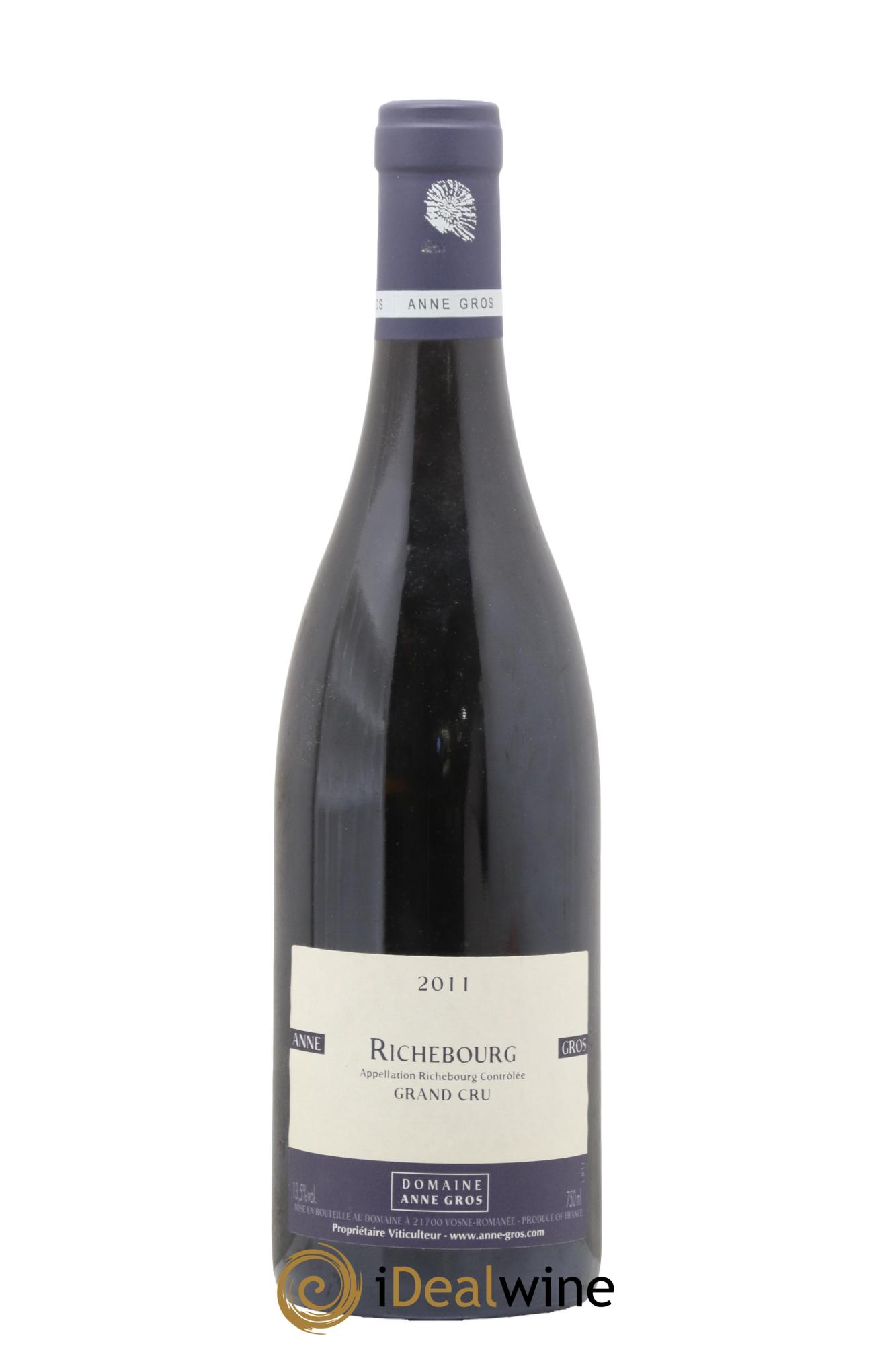 Richebourg Grand Cru Anne Gros 2011 - Lot de 1 bouteille - 0