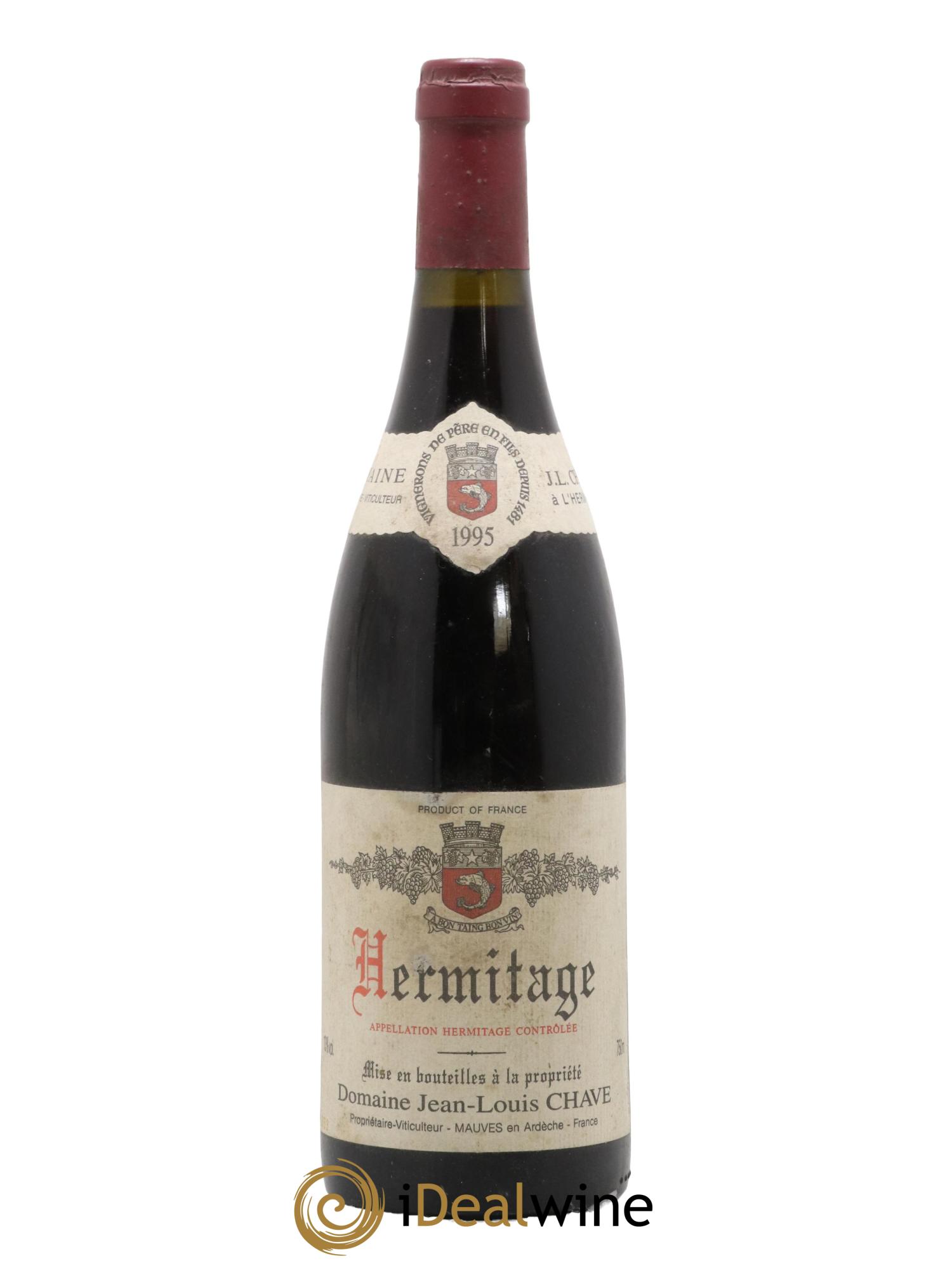 Hermitage Jean-Louis Chave 1995 - Lot de 1 bouteille - 0