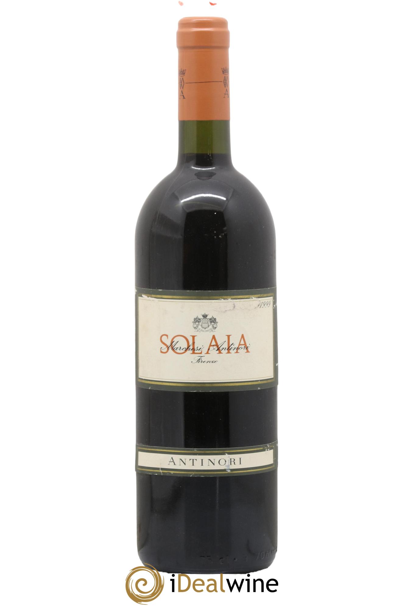 Toscana IGT Solaia Tenuta Tignanello - Marchesi Antinori 1999 - Lot of 1 bottle - 0