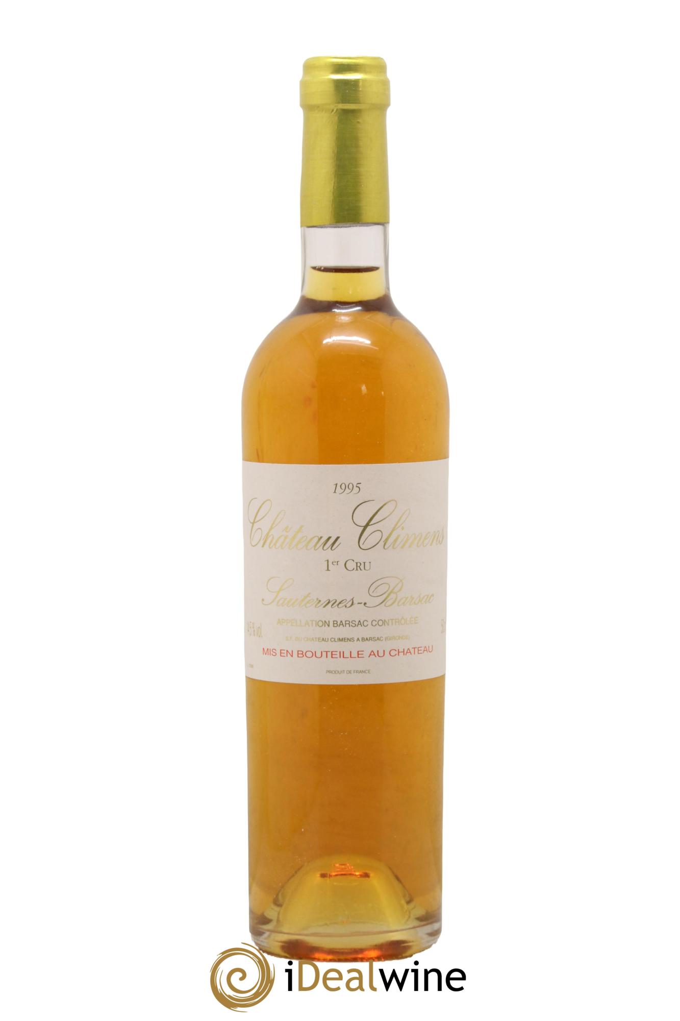 Château Climens 1er Grand Cru Classé 1995 - Lotto di 1 formato 50cl - 0