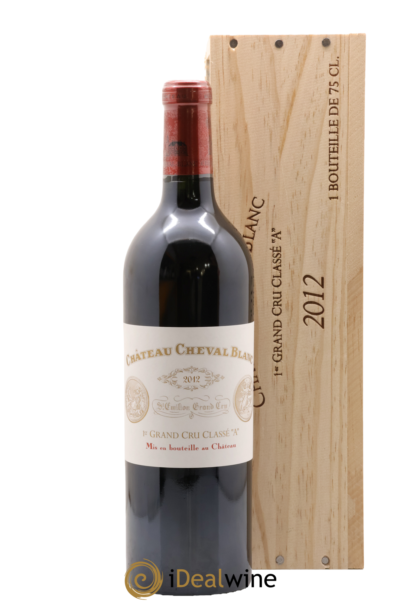Château Cheval Blanc 1er Grand Cru Classé A 2012 - Lot de 1 bouteille - 0