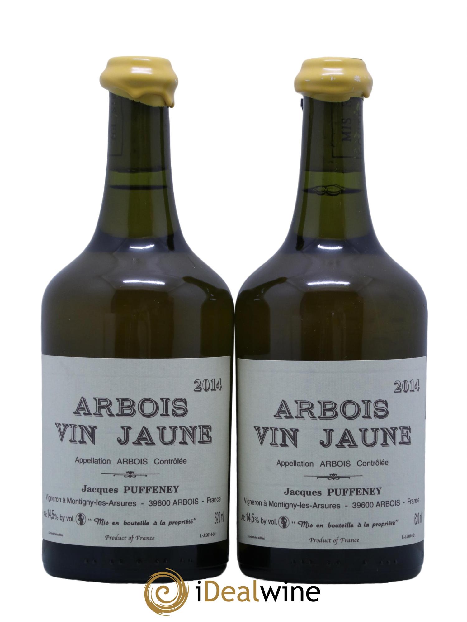 Arbois Vin Jaune Jacques Puffeney 2014 - Lot de 2 clavelins - 0