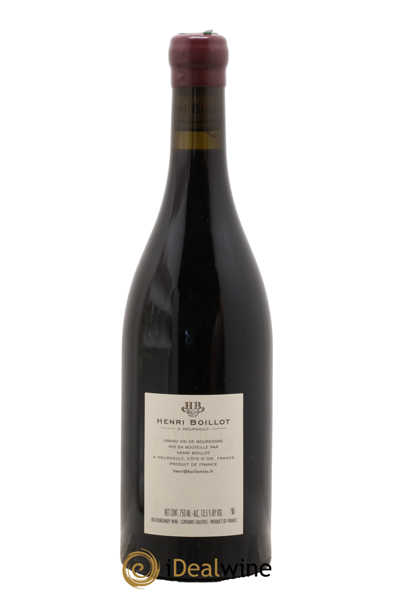 Clos de Vougeot Grand Cru Henri Boillot (Domaine) 2015 - Lot de 1 bouteille - 1