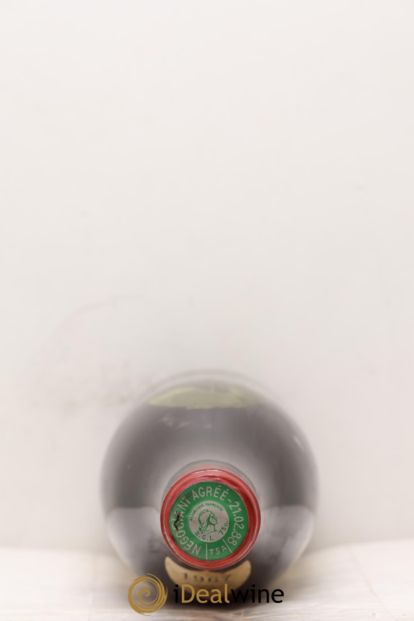 Clos de Vougeot Grand Cru 1967 - Lote de 1 botella - 1