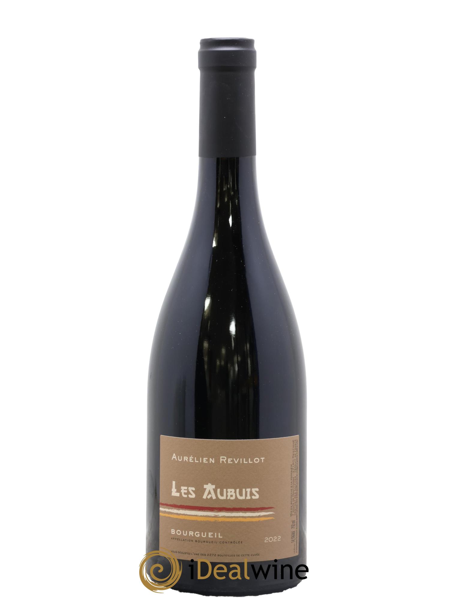 Bourgueil Les Aubuis Aurélien Révillot 2022 - Lote de 1 botella - 0