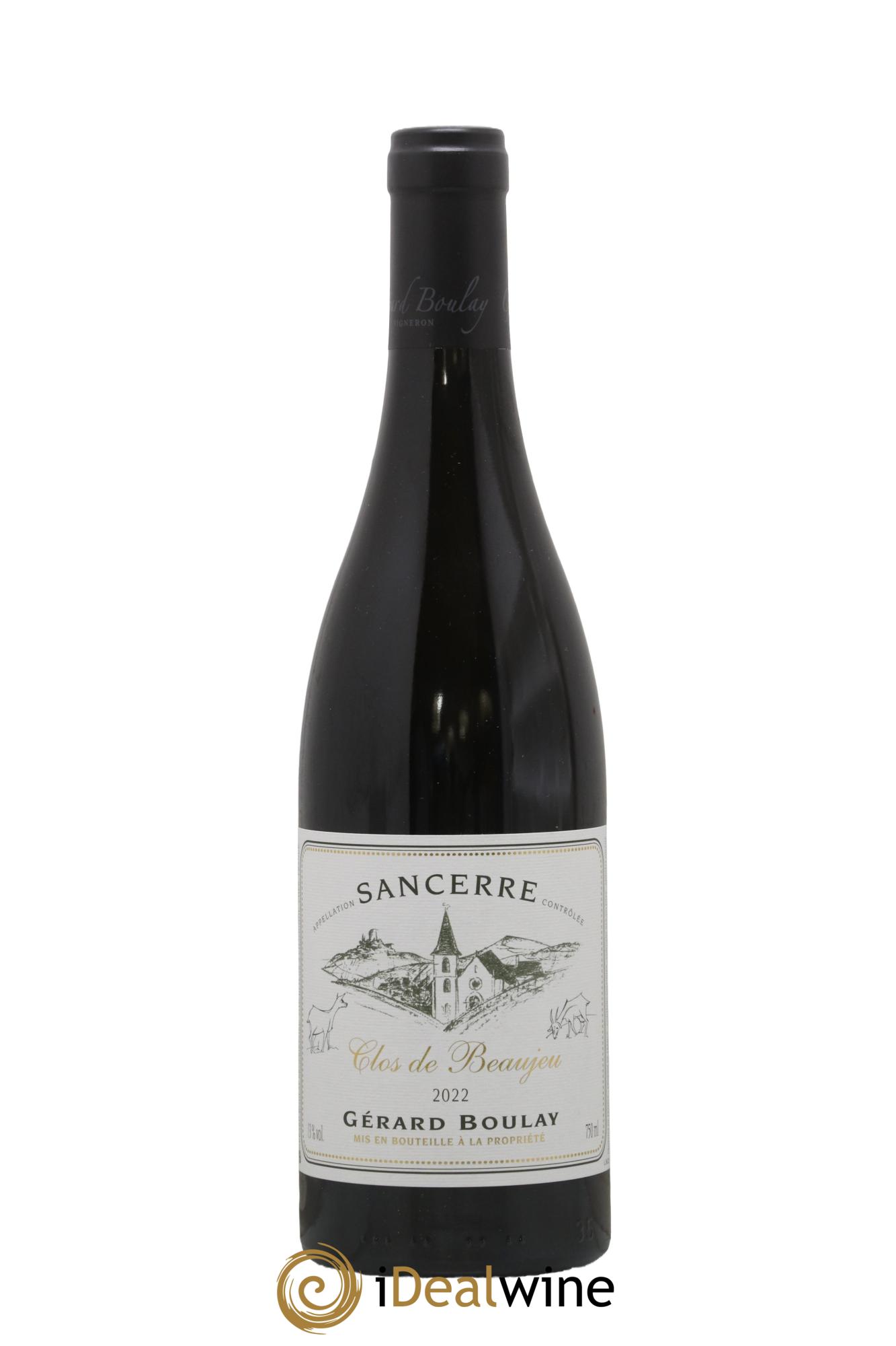 Sancerre Clos de Beaujeu Gérard Boulay 2022 - Lotto di 1 bottiglia - 0
