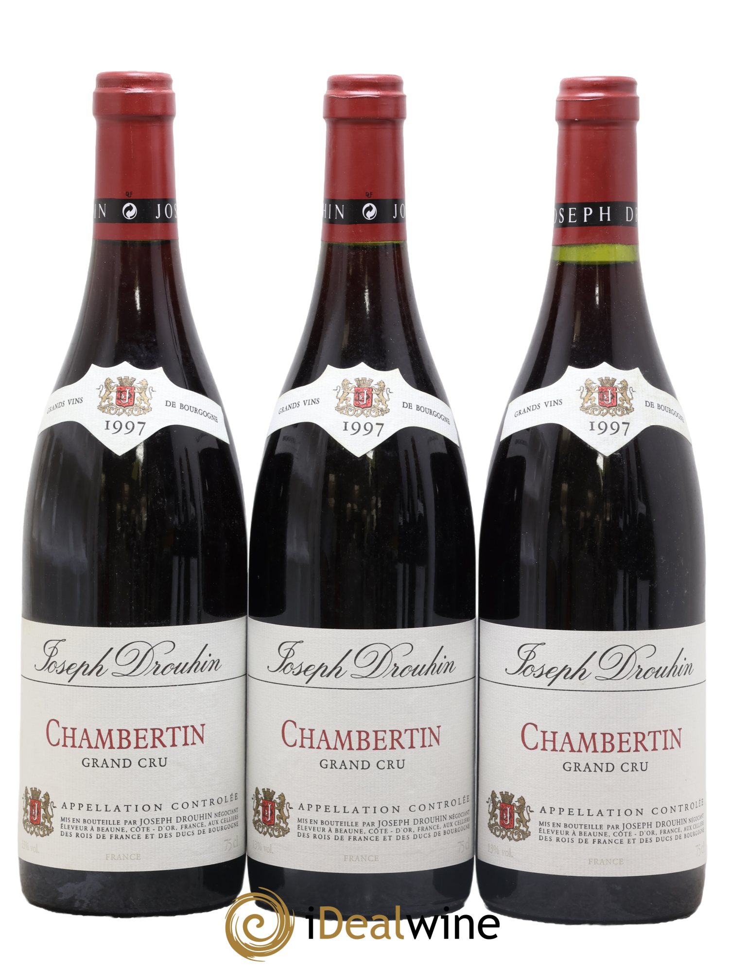 Chambertin Grand Cru Joseph Drouhin 1997 - Lot de 6 bouteilles - 1