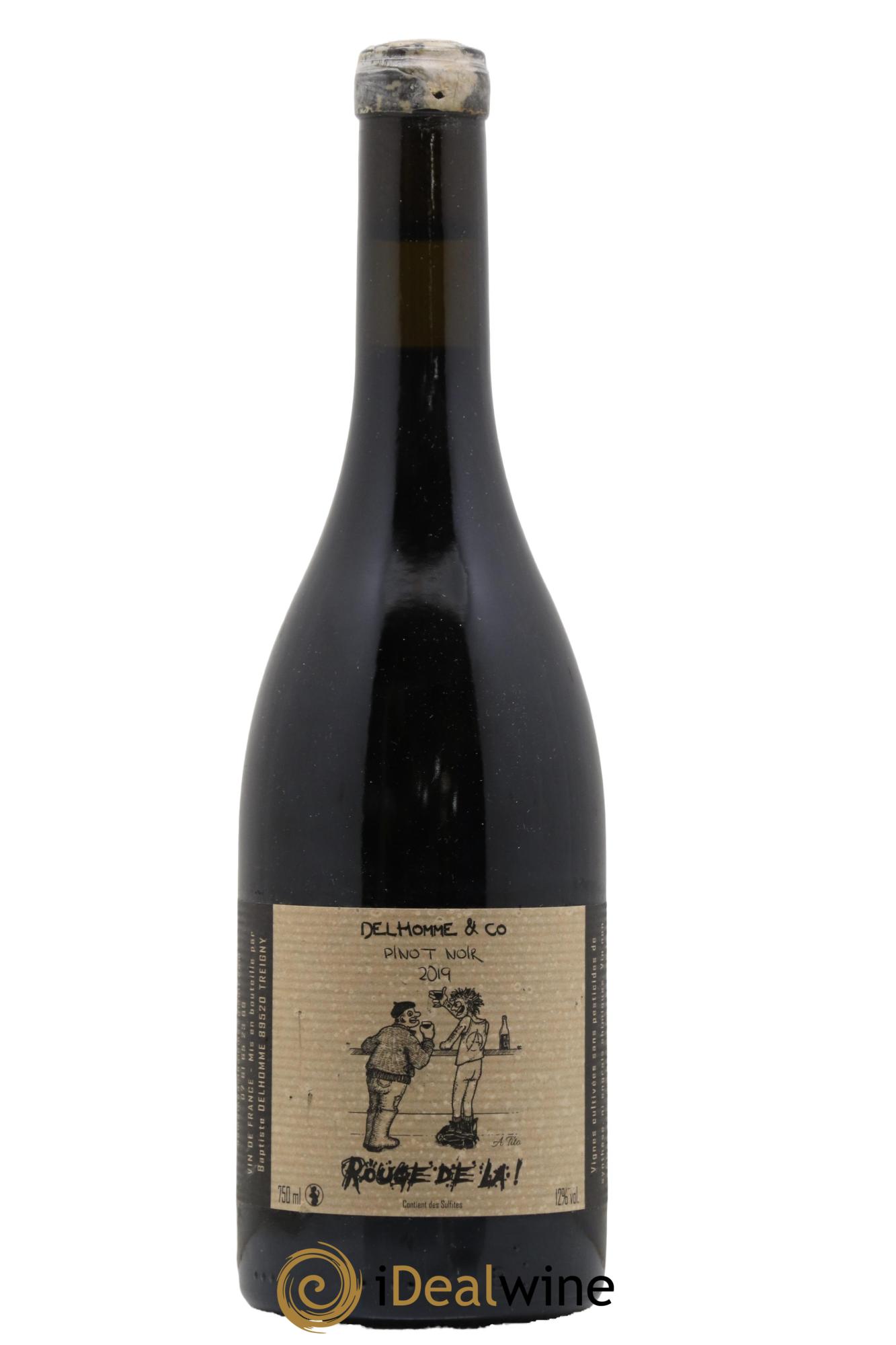Vin de France Pinot Noir Domaine Baptiste Delhomme 2019 - Lot de 1 bouteille - 0