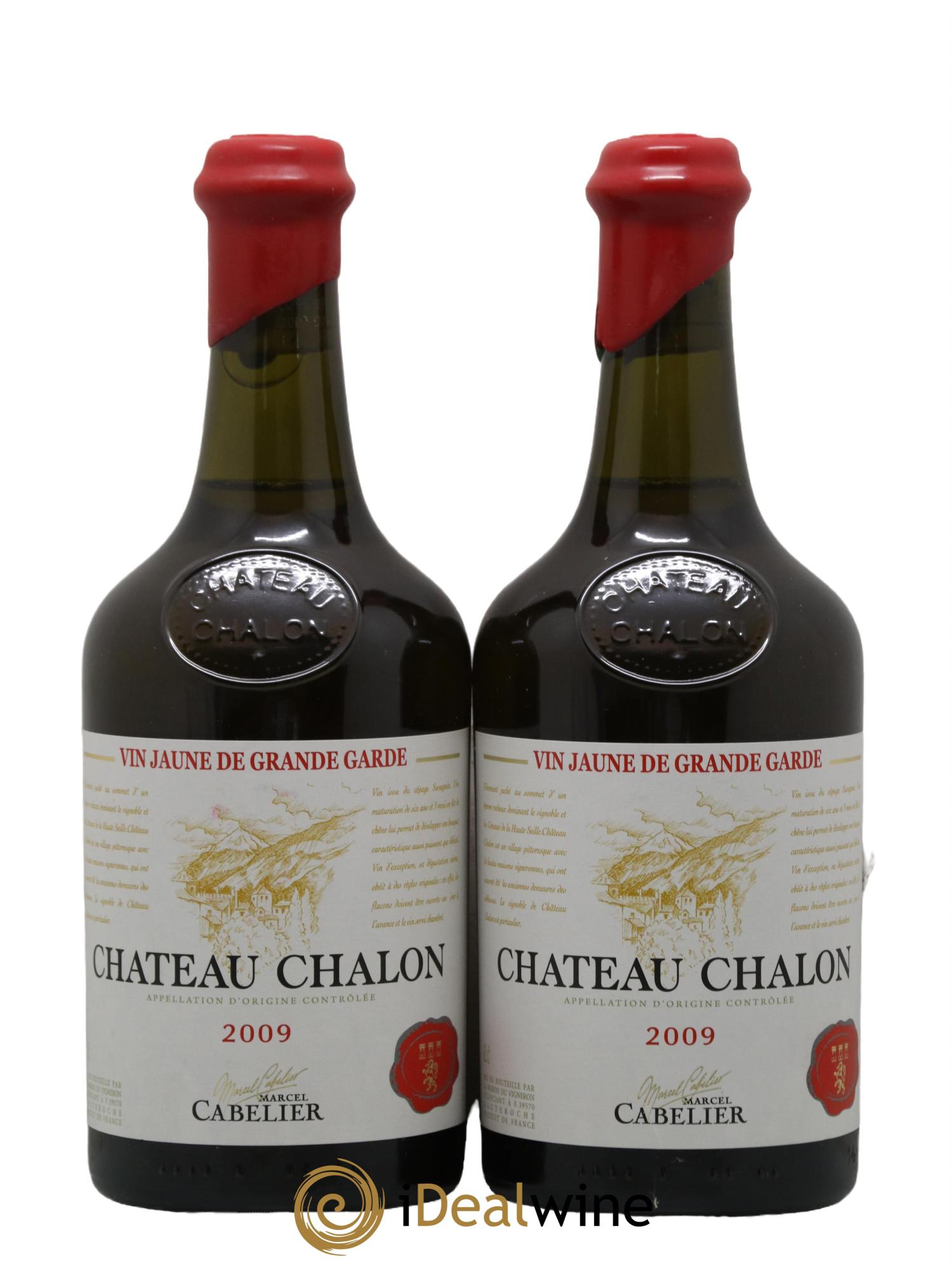 Château-Chalon Domaine Marcel Cabellier 2009 - Lot de 2 clavelins - 0
