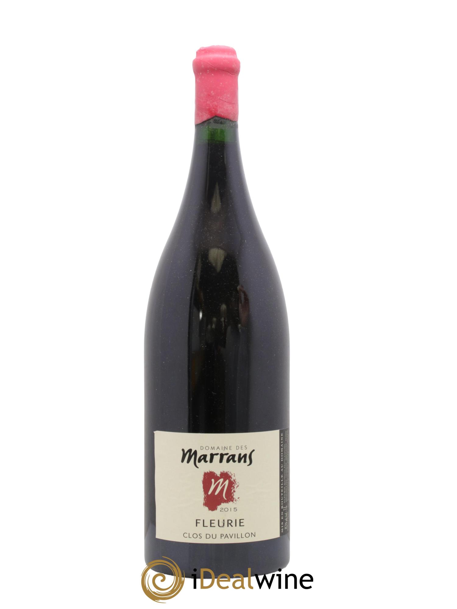 Fleurie Clos du Pavillon - Monopole Domaine des Marrans 2015 - Lot de 1 double magnum - 0