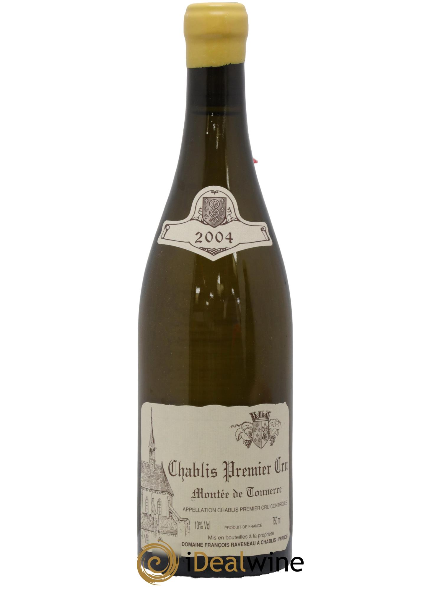 Chablis 1er Cru Montée de Tonnerre Raveneau (Domaine) 2004 - Lot de 1 bouteille - 0
