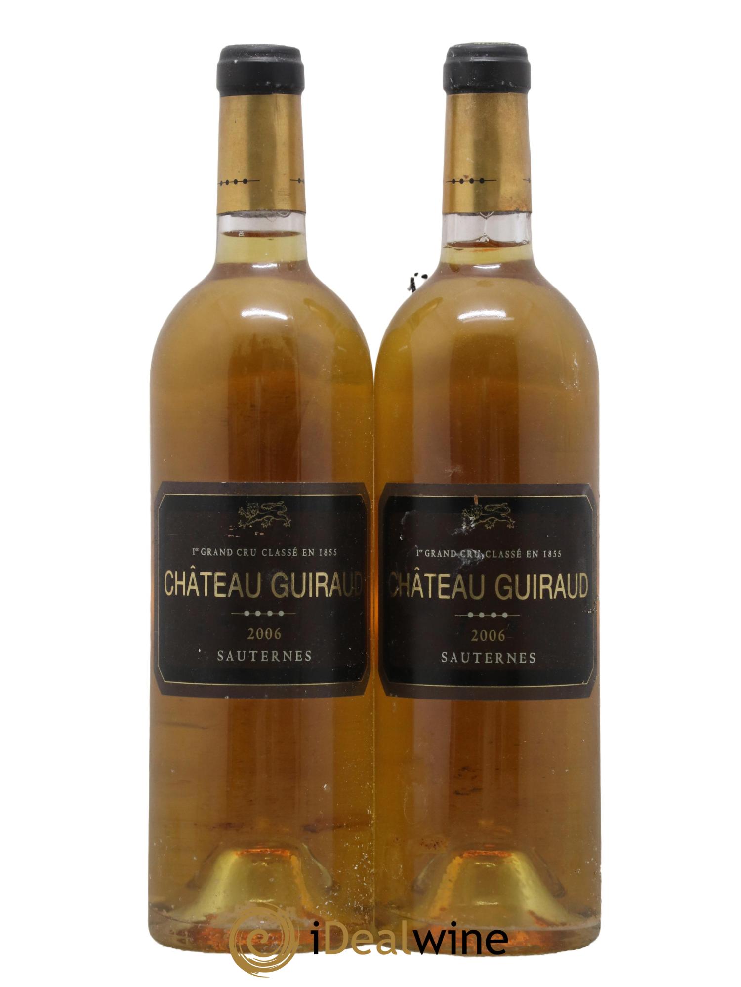 Château Guiraud 1er Grand Cru Classé 2006 - Lot de 2 bouteilles - 0