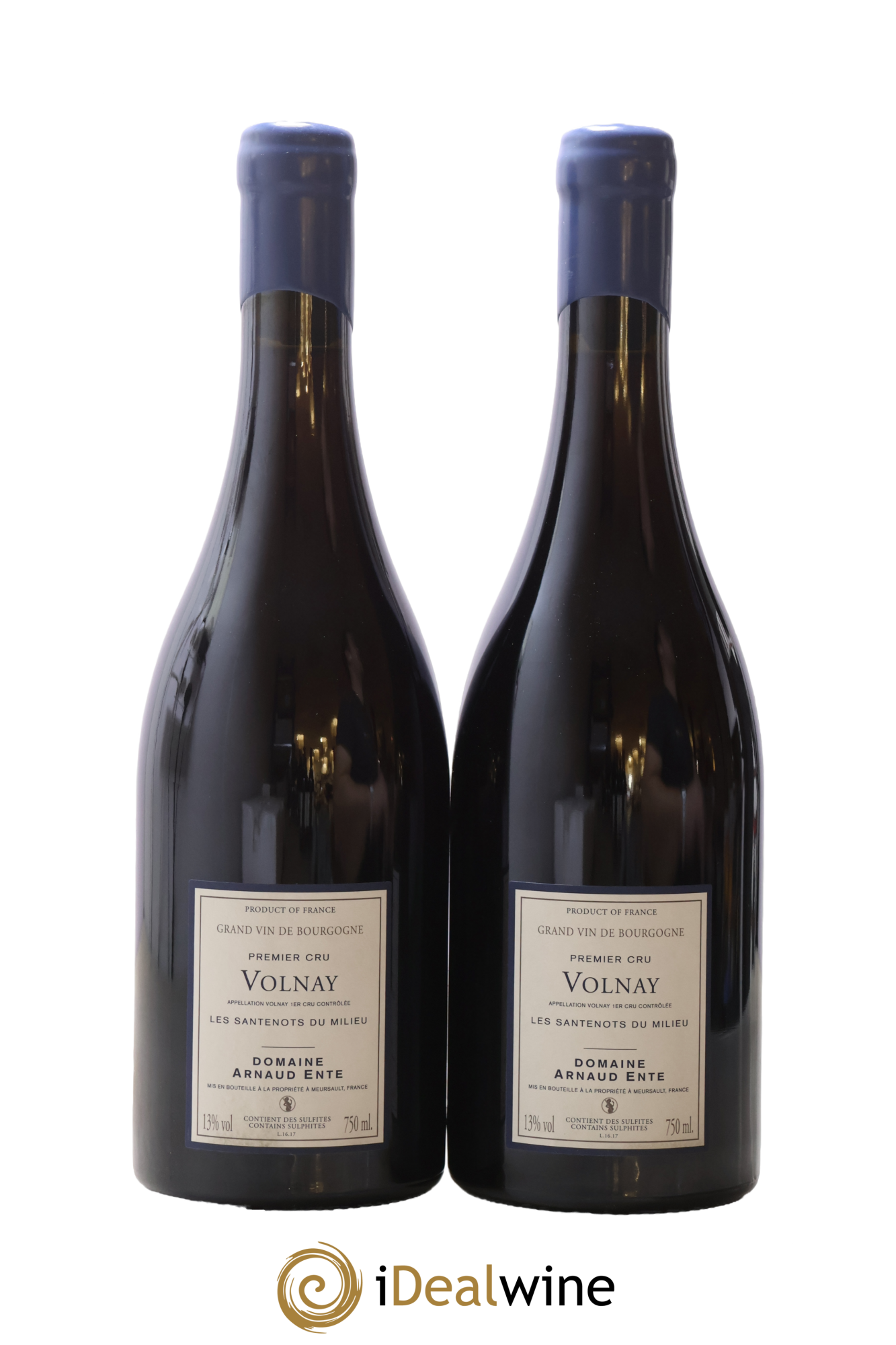 Volnay 1er Cru Les Santenots du Milieu Arnaud Ente 2017 - Lot de 2 bouteilles - 1