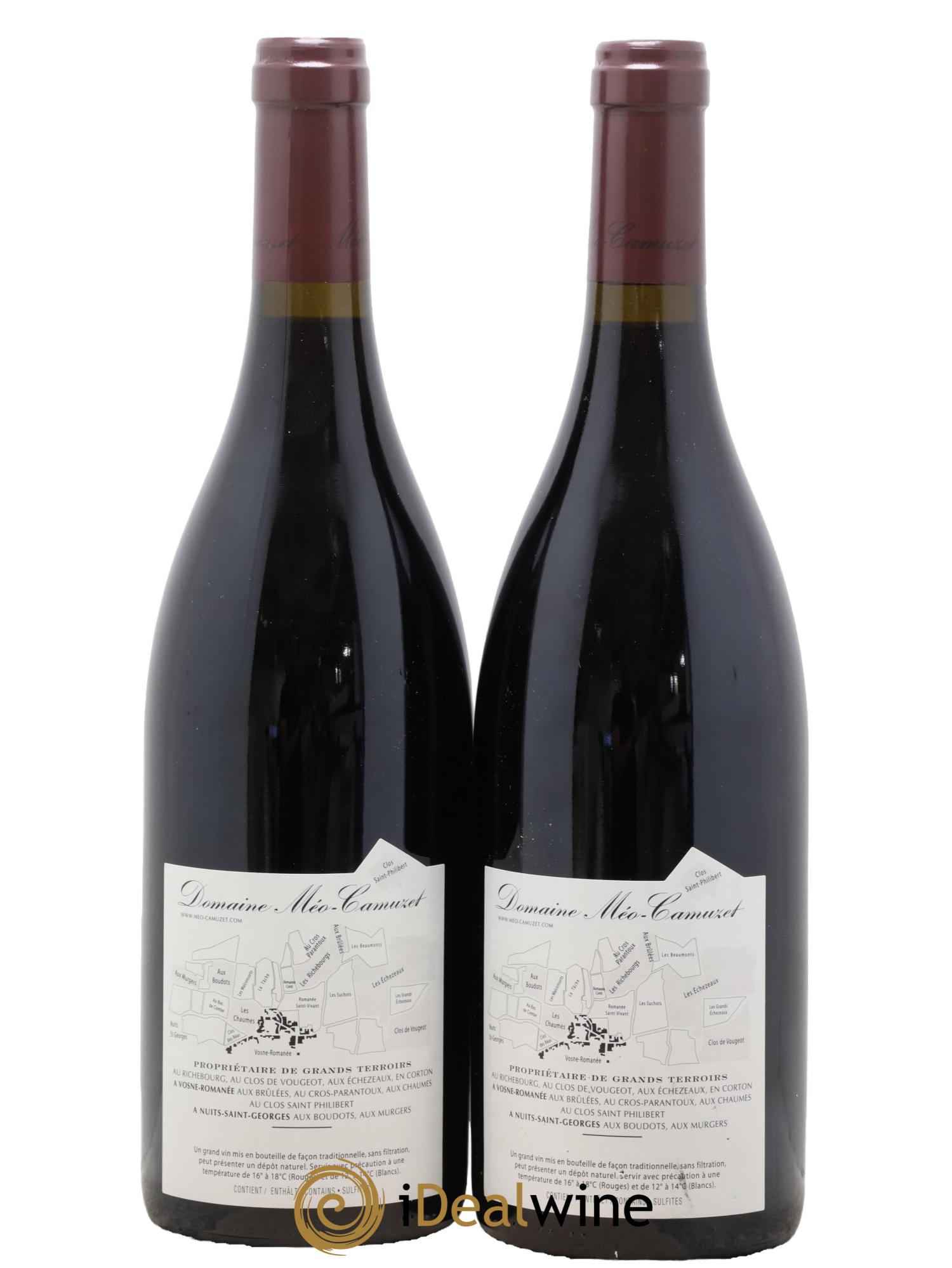 Clos de Vougeot Grand Cru Méo-Camuzet (Domaine) 2012 - Lotto di 2 bottiglie - 1