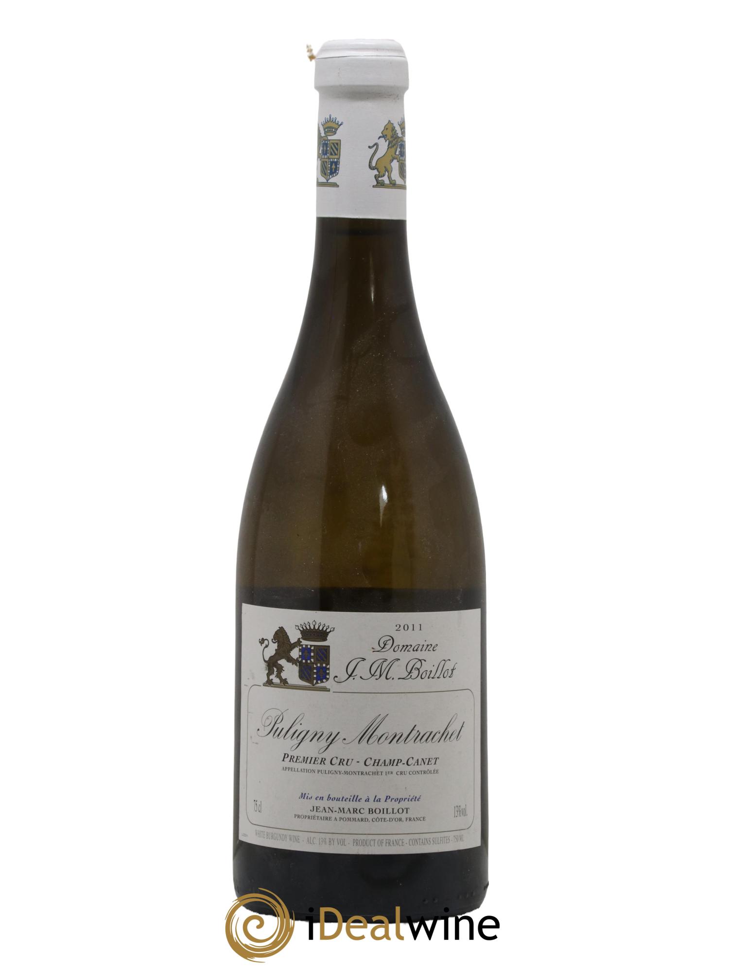 Puligny-Montrachet 1er Cru Champ-Canet Jean-Marc Boillot 2011 - Lot de 1 bouteille - 0