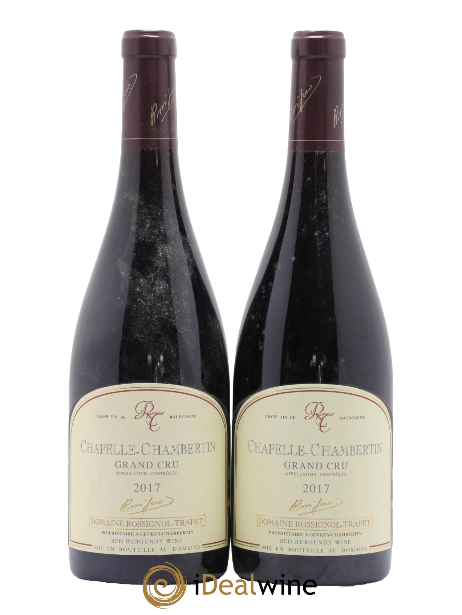 Chapelle-Chambertin Grand Cru Rossignol-Trapet (Domaine) 2017 - Lot de 2 bouteilles - 0