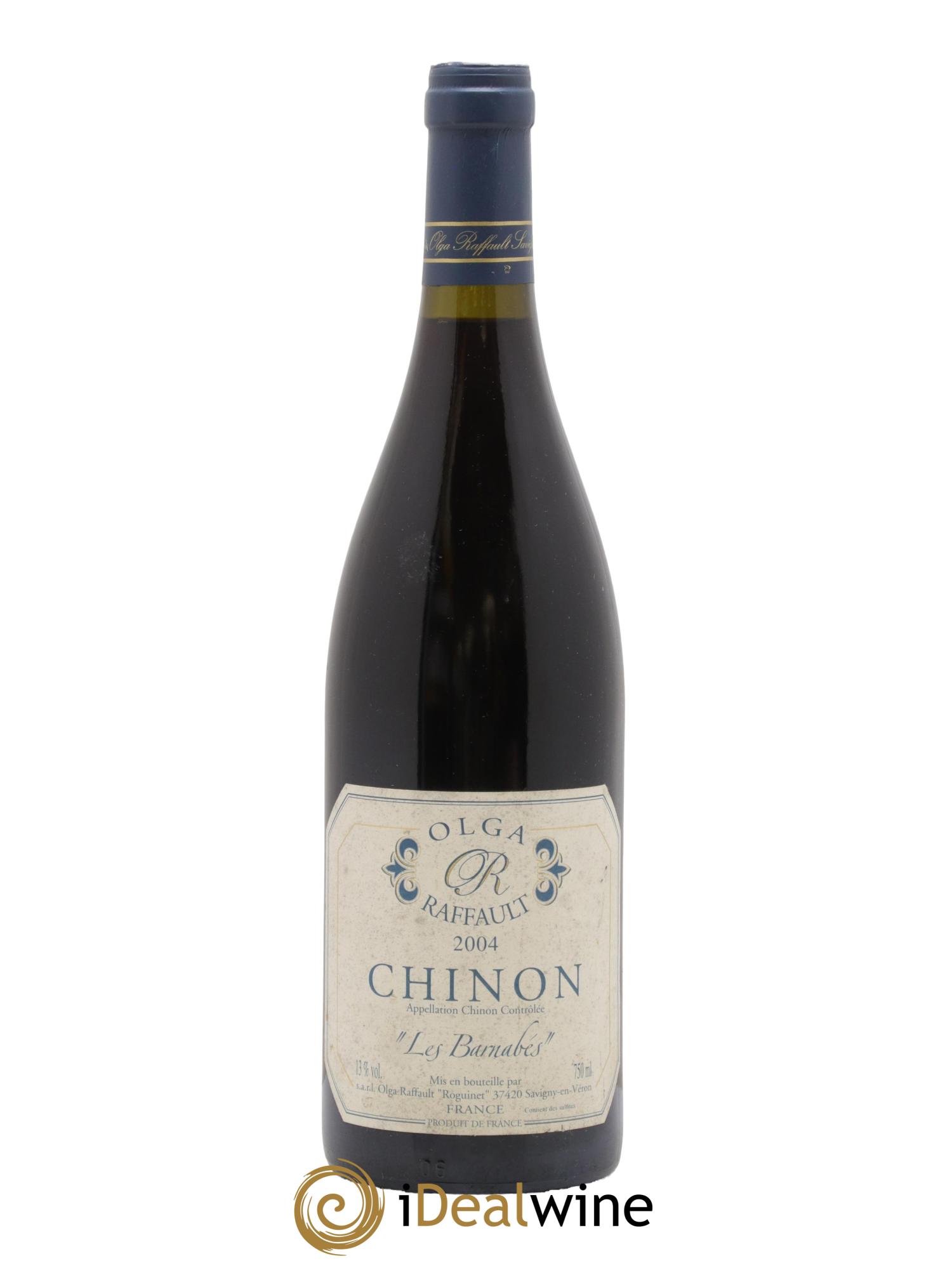 Chinon Les Barnabés Olga Raffault 2004 - Posten von 1 Flasche - 0