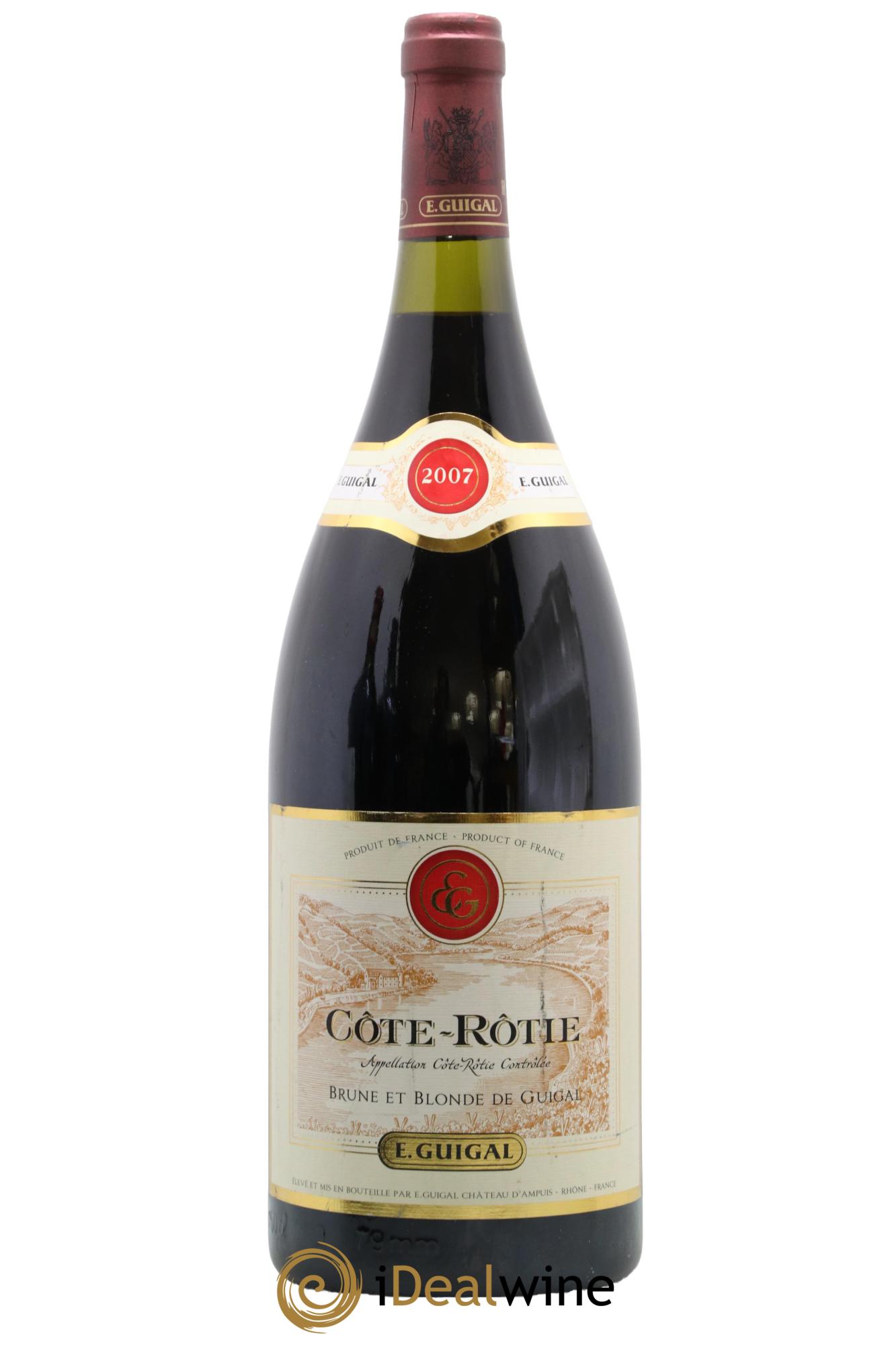 Côte-Rôtie Côtes Brune et Blonde Guigal 2007 - Lot of 1 magnum - 0