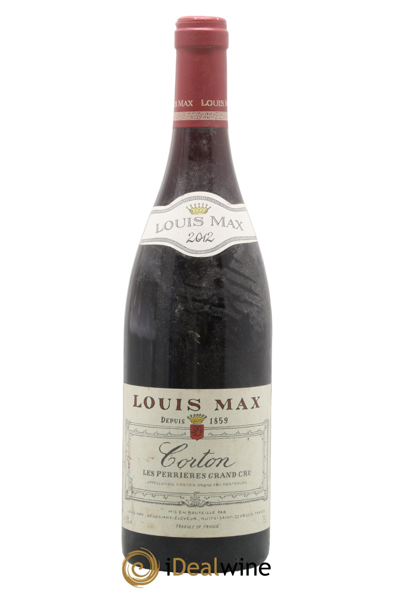 Corton Grand Cru Perrière Louis Max 2012 - Posten von 1 Flasche - 0